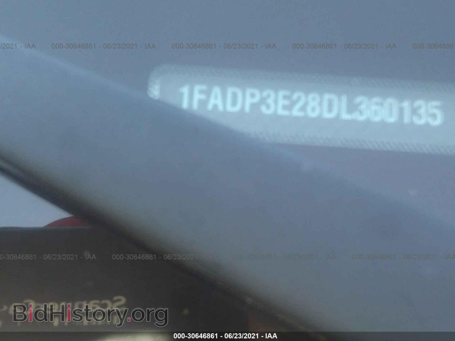 2013 FORD FOCUS - VIN: 1FADP3E28DL360135 - Фото 9