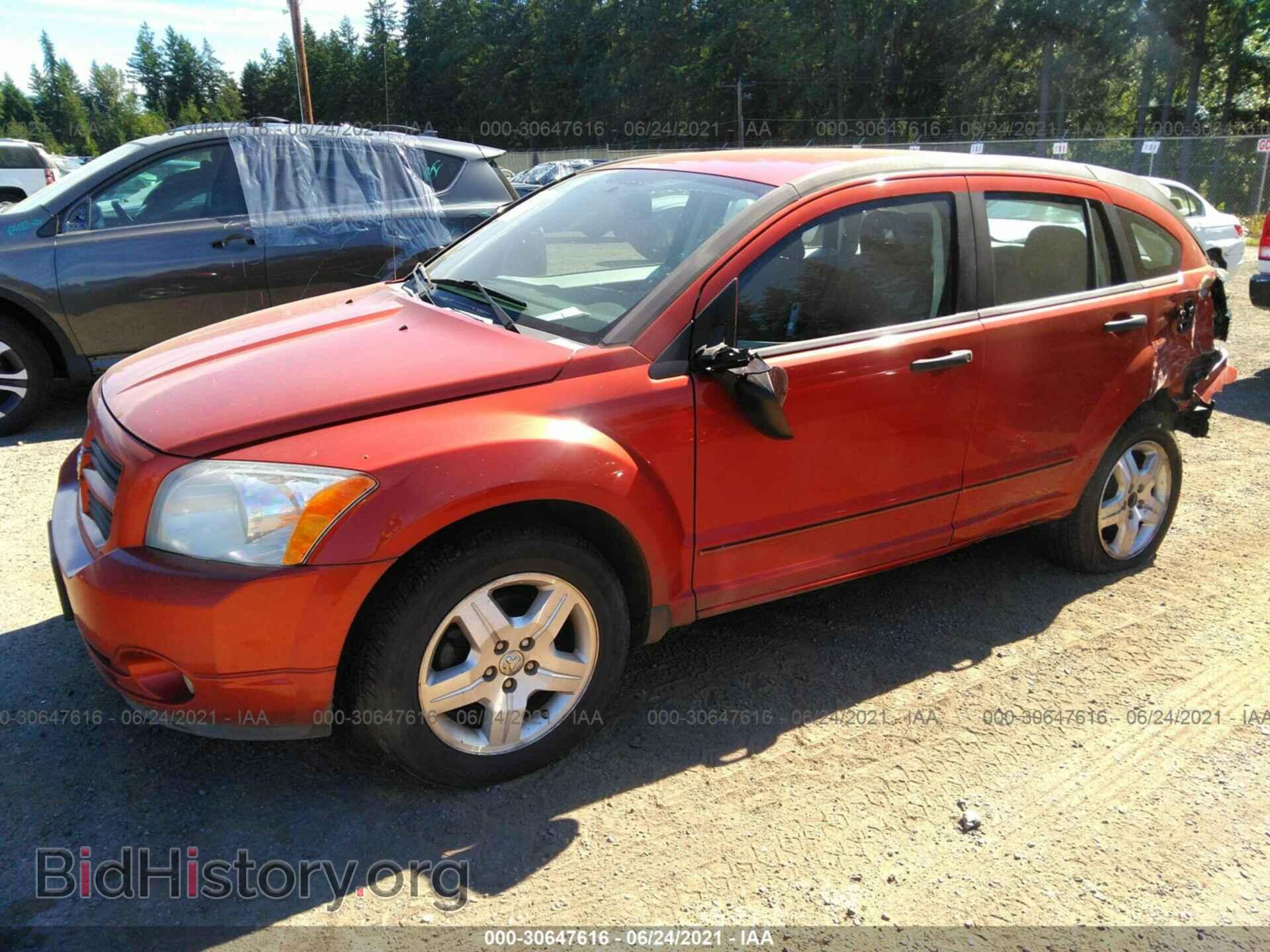 2007 DODGE CALIBER - VIN: 1B3HB48B87D126430 - Фото 2
