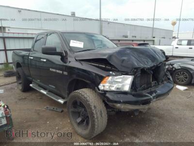 2012 RAM 1500 Big Horn, black — VIN 1C6RD7GT0CS155099, IAAI
