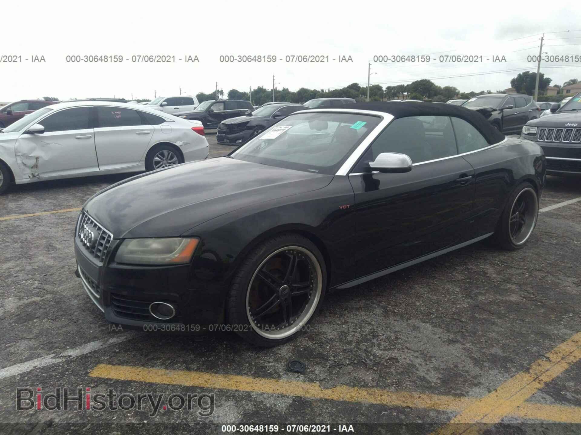2012 AUDI S5 - VIN: WAUCGAFH2CN001070 - Фото 2