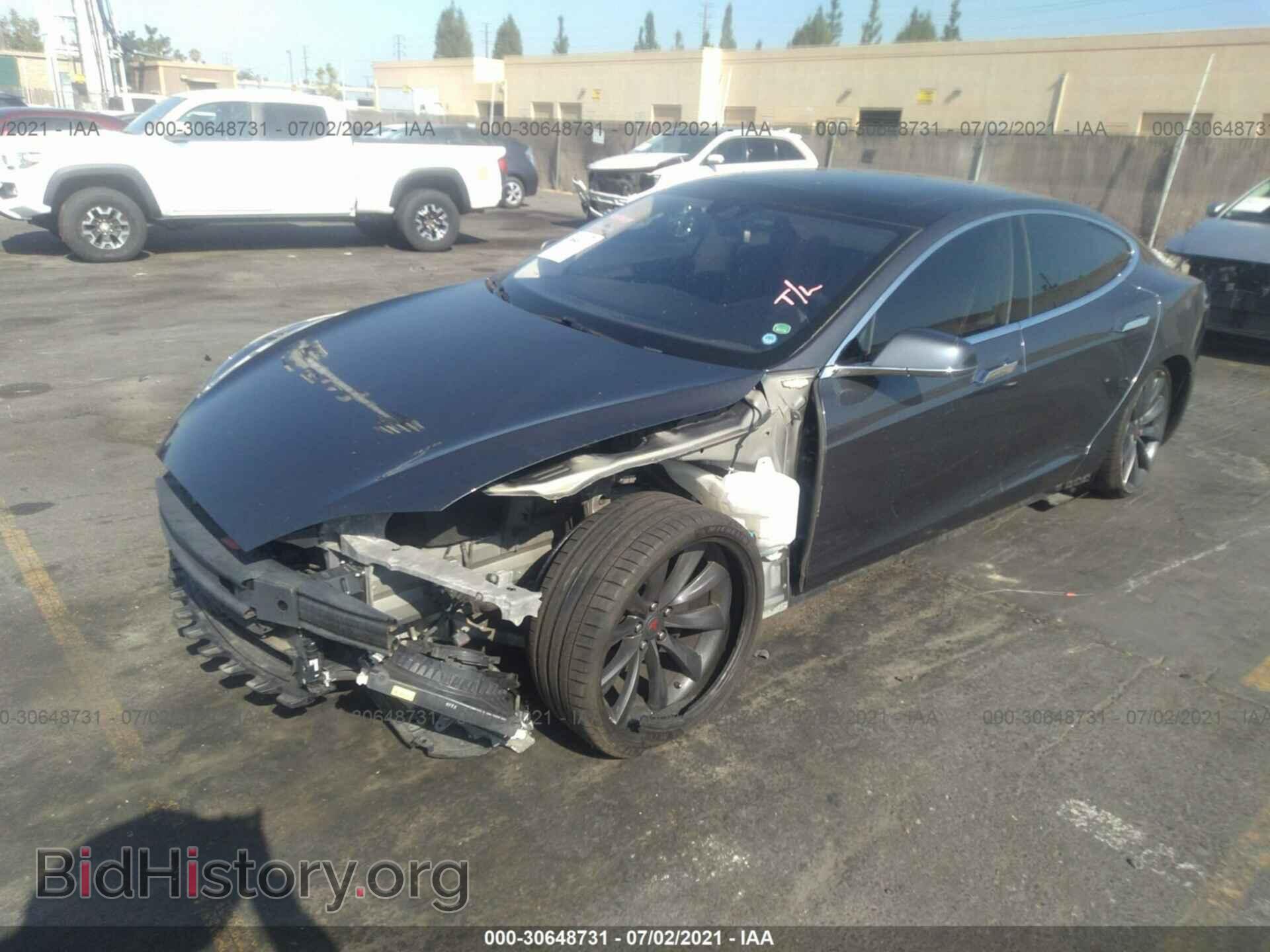 2015 TESLA MODEL S - VIN: 5YJSA1S12FF099528 - Photo 2