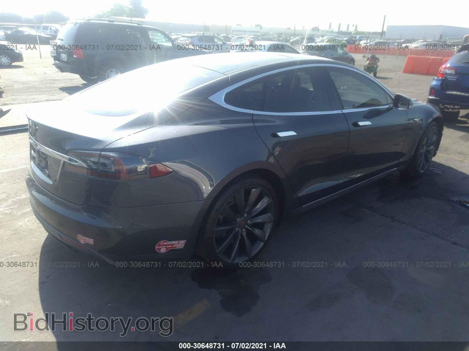 2015 TESLA MODEL S - VIN: 5YJSA1S12FF099528 - Photo 4