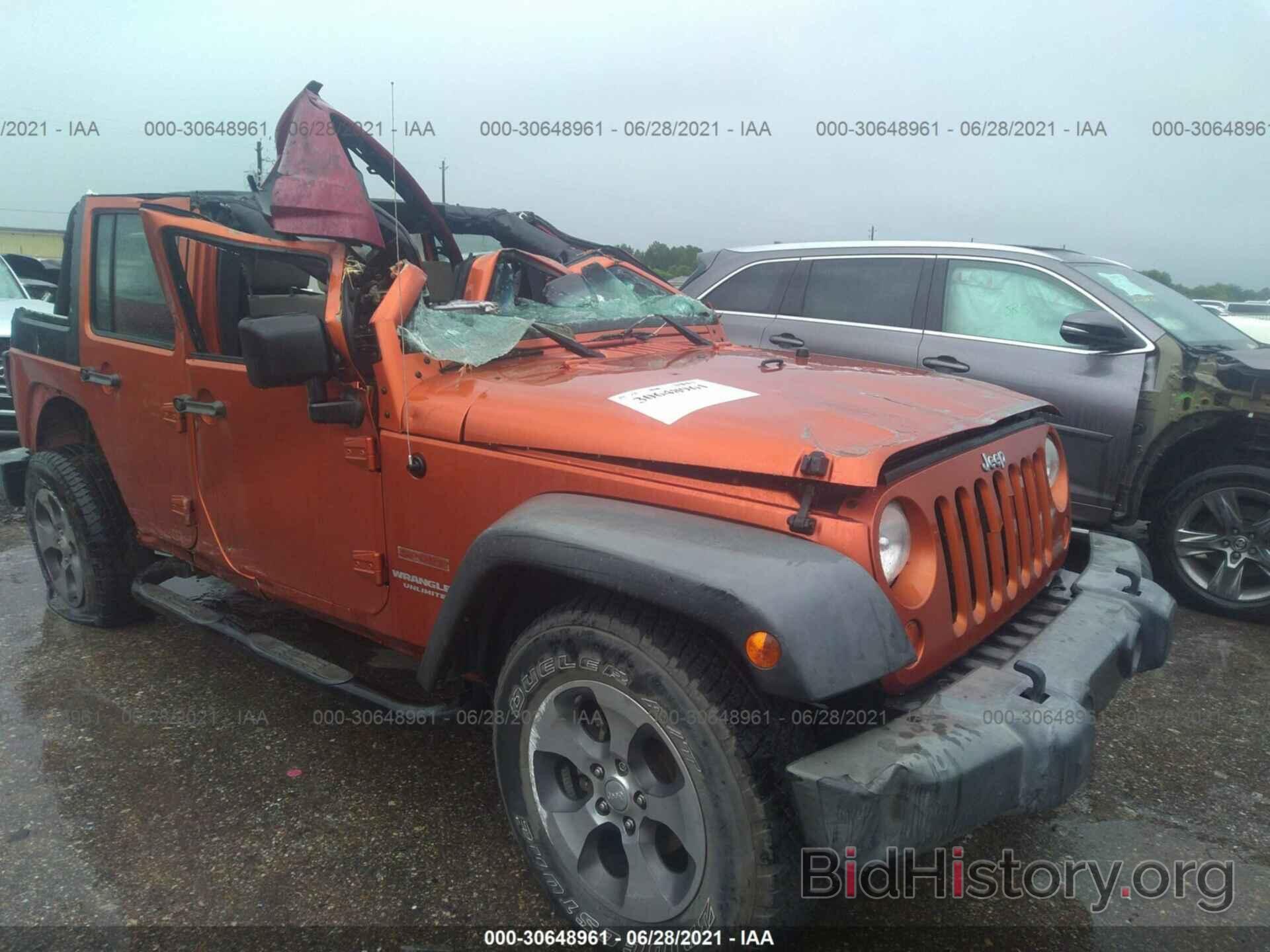 Photo 1J4BB3H10AL206026 - JEEP WRANGLER UNLIMITED 2010