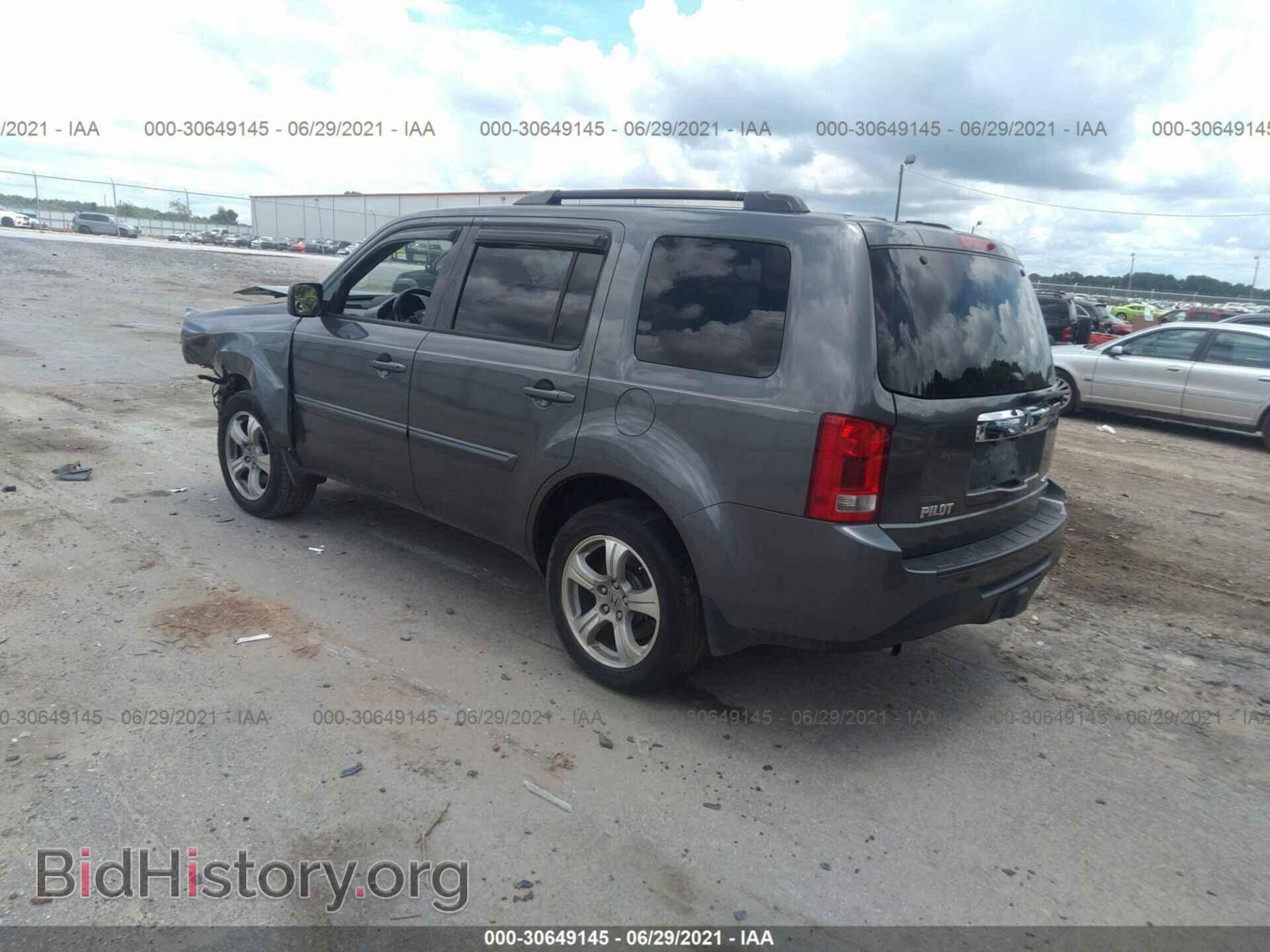 2013 HONDA PILOT - VIN: 5FNYF4H55DB056662 - Фото 3