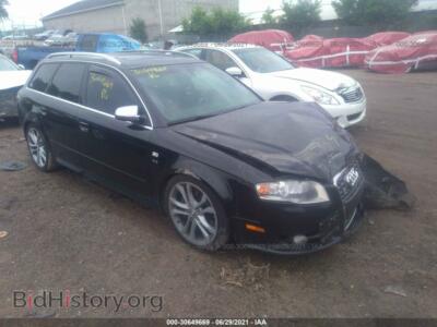 2007 Audi S4, black — VIN WAUUL78E87A048543, IAAI
