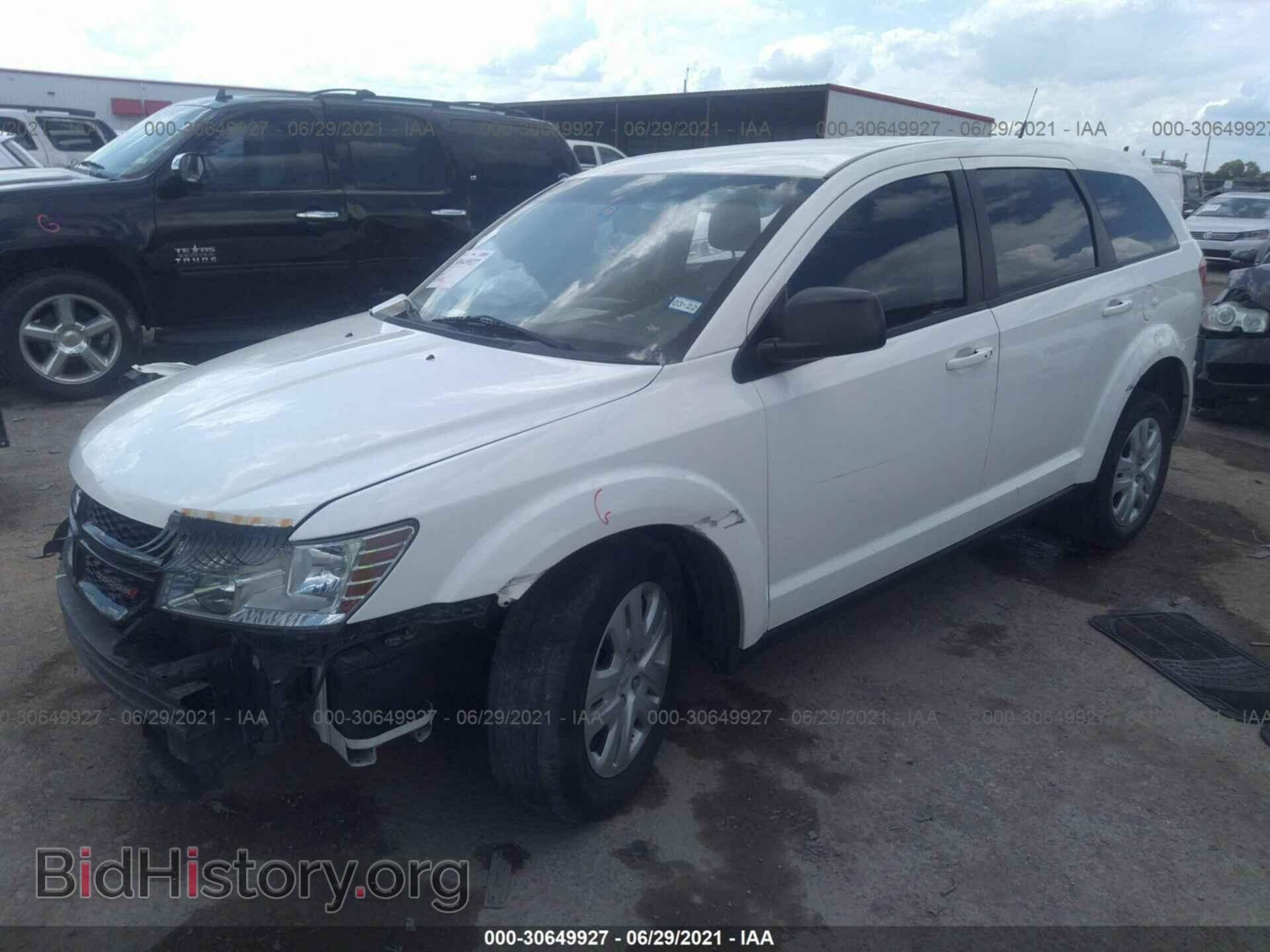 2014 DODGE JOURNEY - VIN: 3C4PDCAB5ET120097 - Фото 2