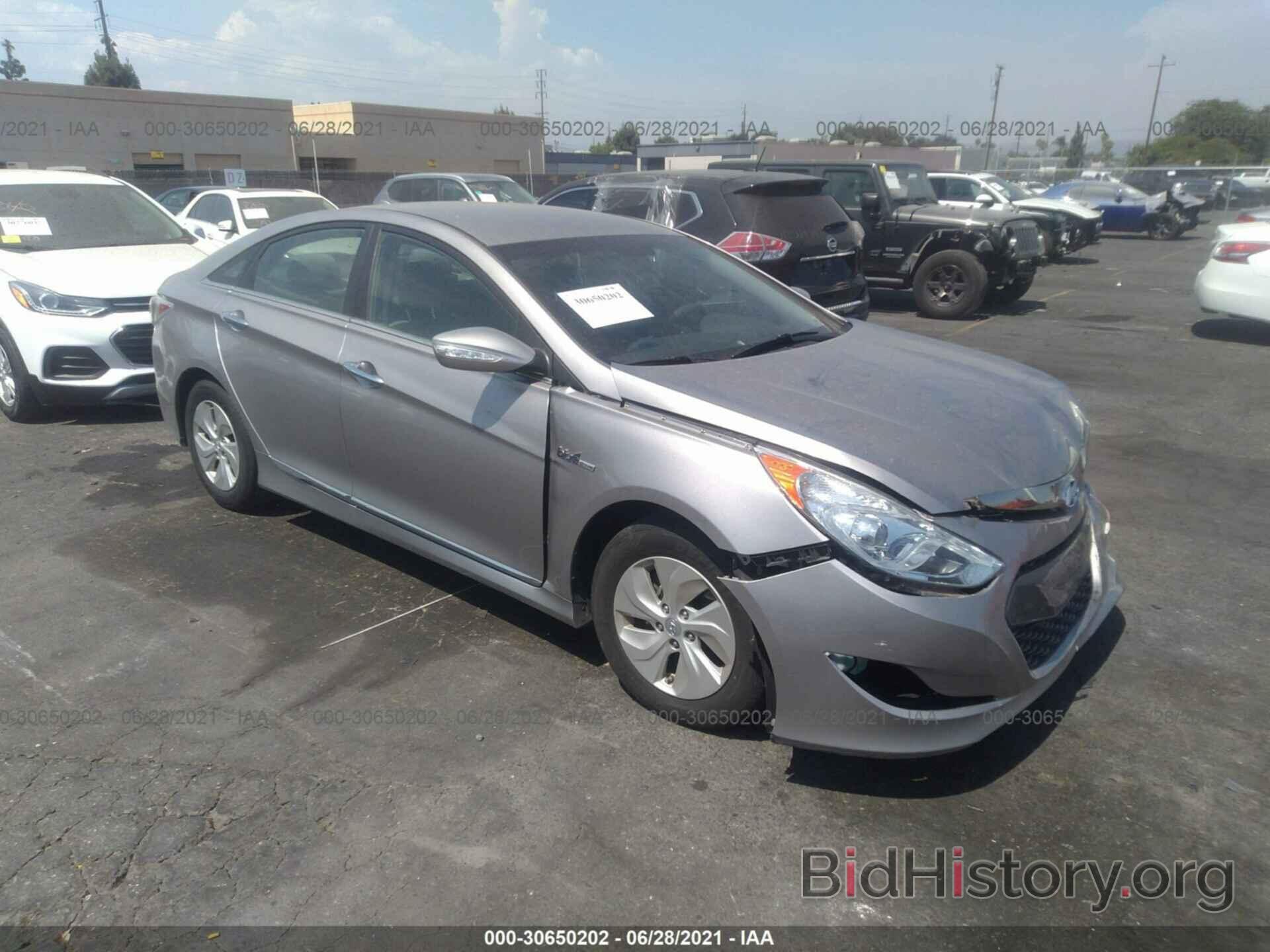 Photo KMHEC4A43DA088382 - HYUNDAI SONATA HYBRID 2013