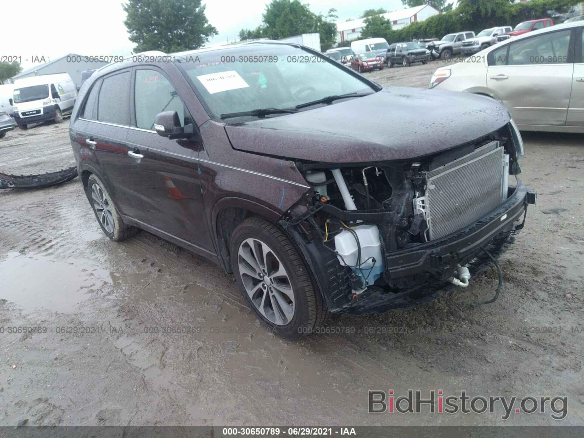 Photo 5XYKW4A74EG524456 - KIA SORENTO 2014