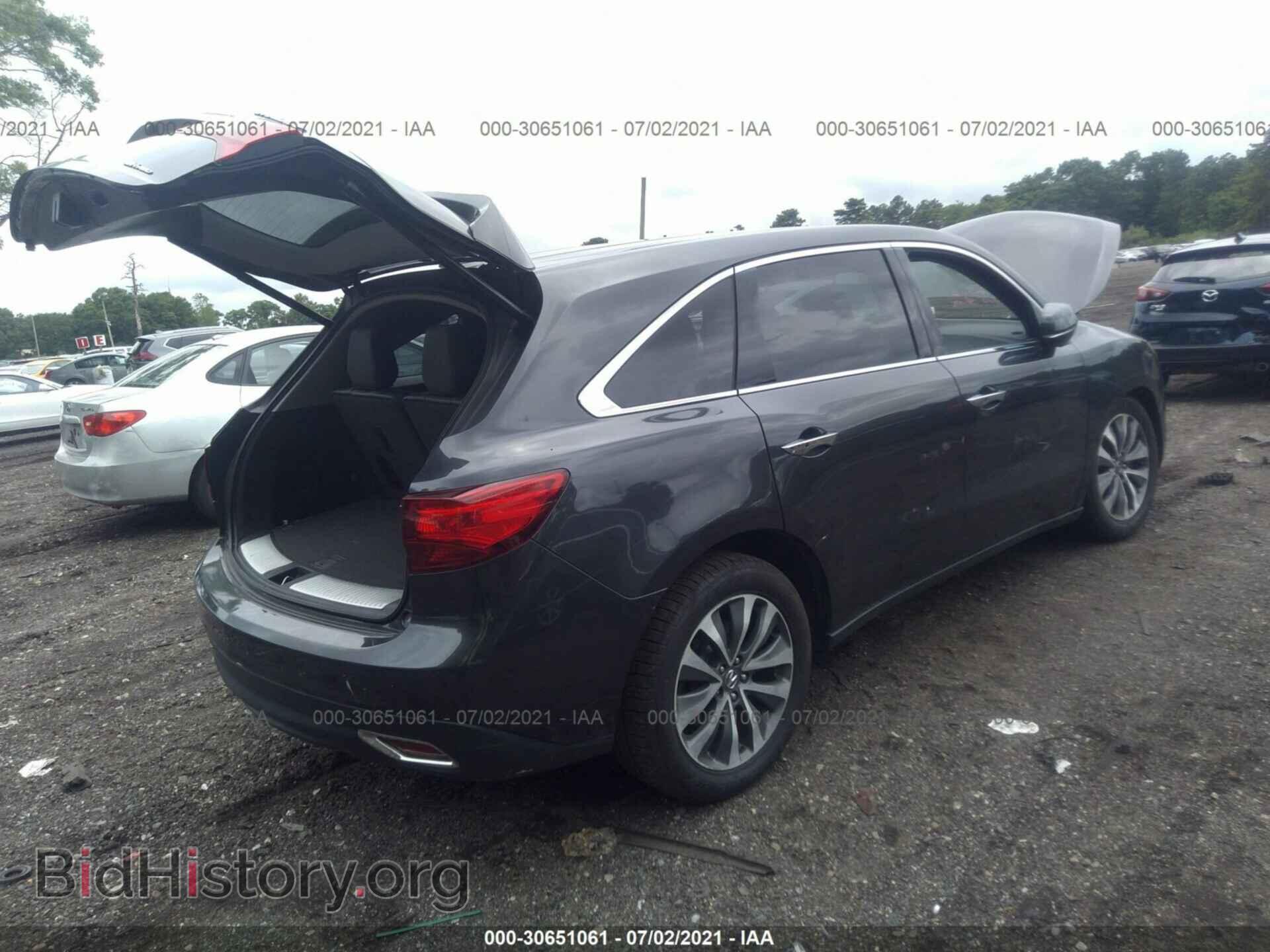 2015 ACURA MDX - VIN: 5FRYD4H43FB028521 - Photo 4