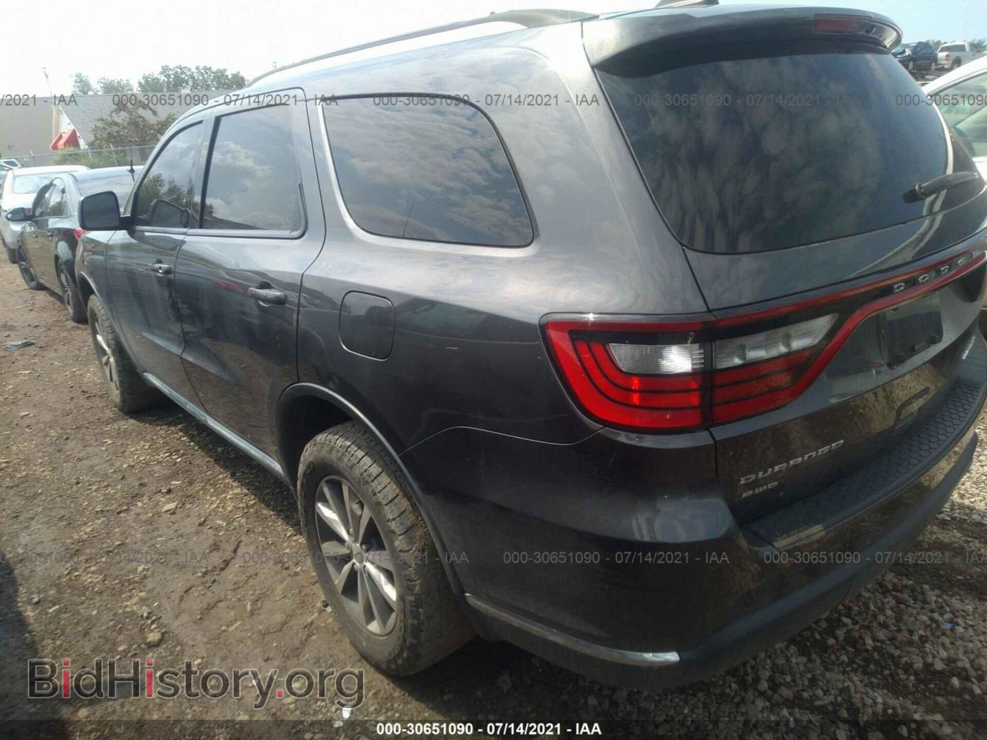 2016 DODGE DURANGO - VIN: 1C4RDJDG7GC315430 - Фото 3