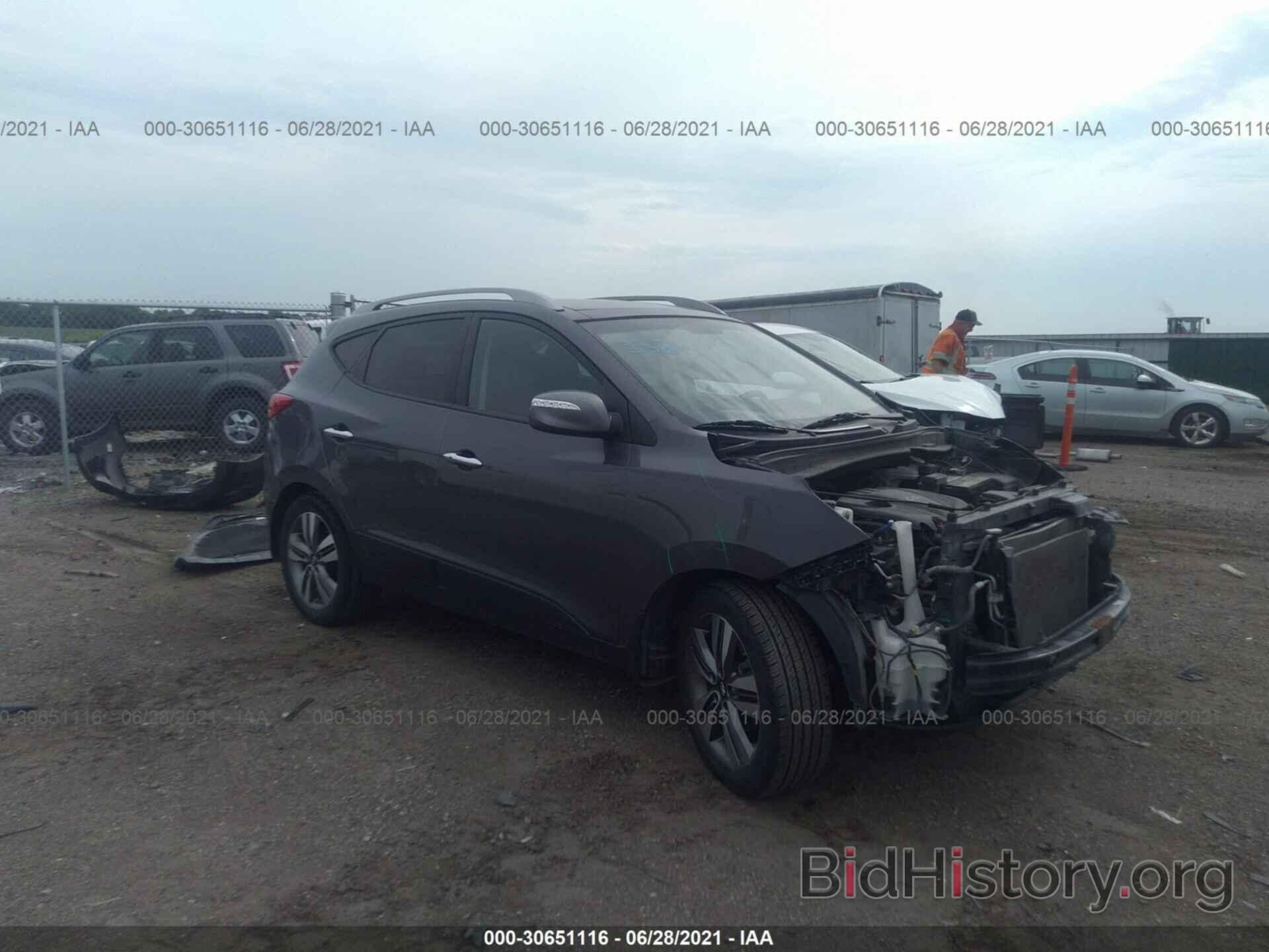 Photo KM8JUCAG4EU888642 - HYUNDAI TUCSON 2014