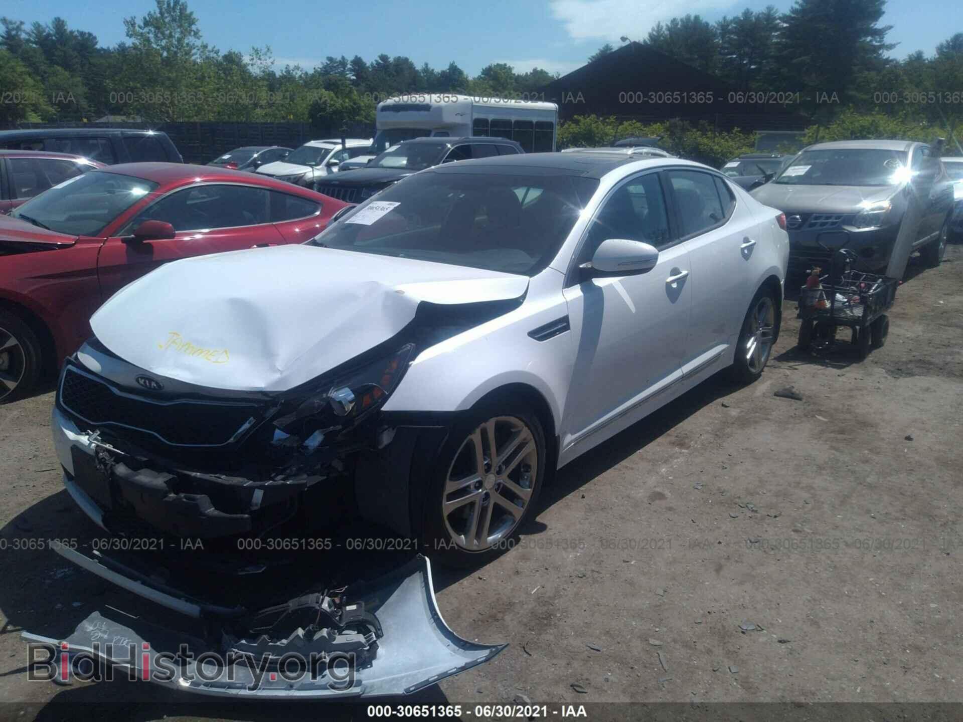 2013 KIA OPTIMA - VIN: 5XXGR4A62DG128825 - Фото 2