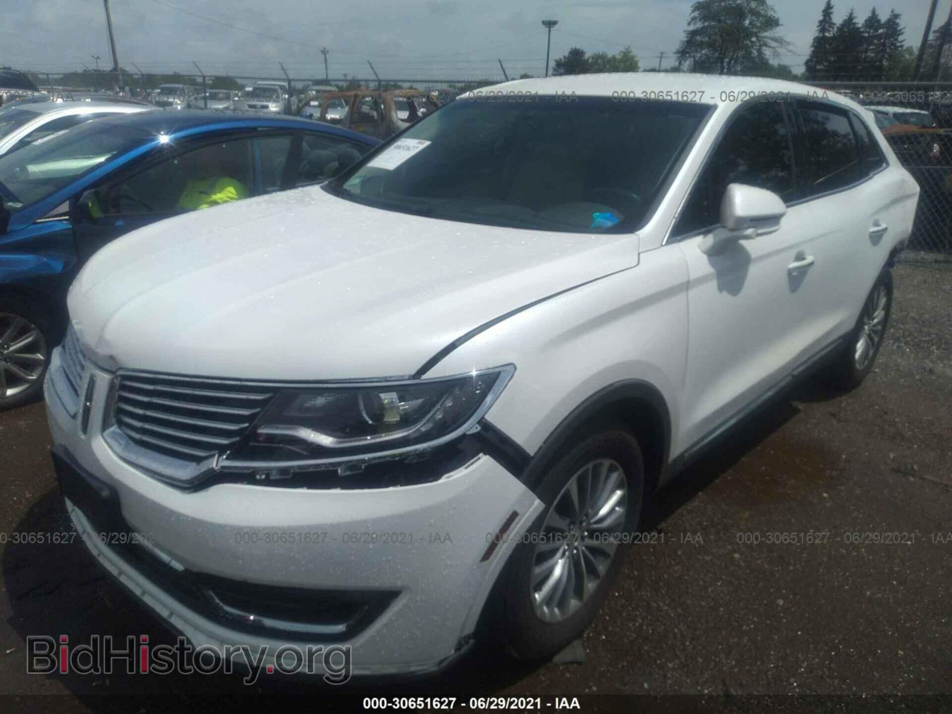 2016 LINCOLN MKX - VIN: 2LMTJ6KR4GBL74354 - Фото 2