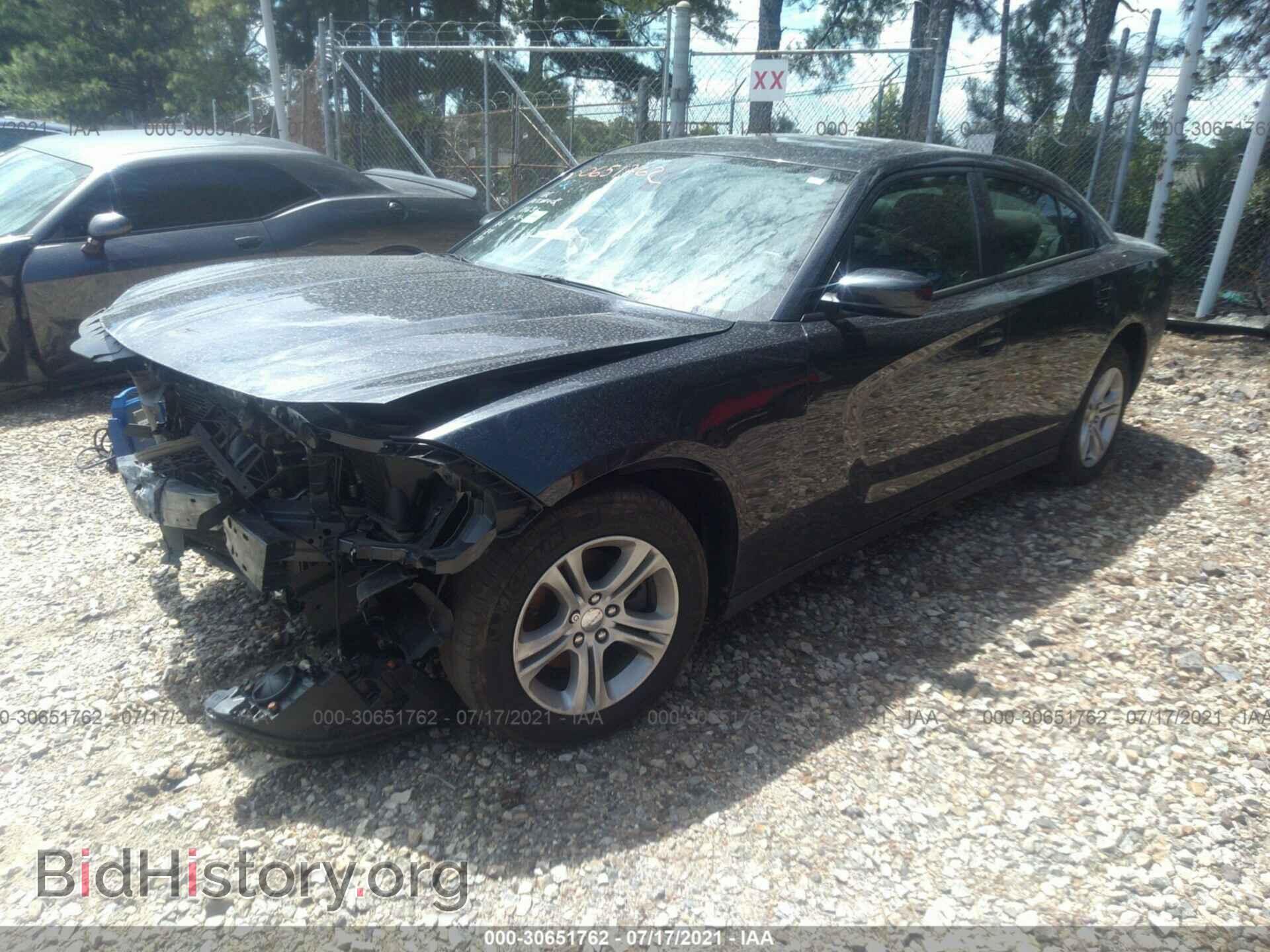 2019 DODGE CHARGER - VIN: 2C3CDXBG2KH666168 - Фото 2