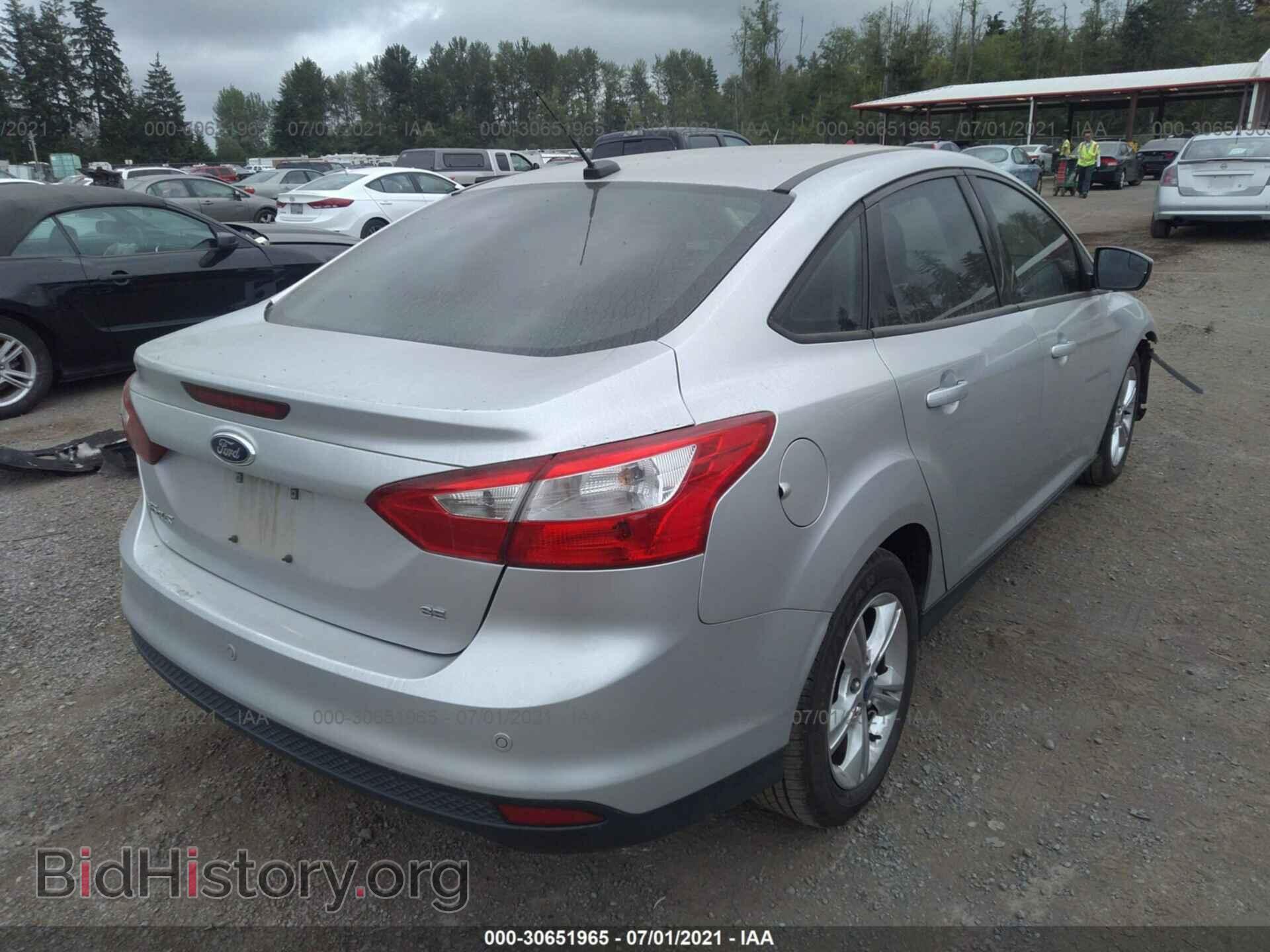 2013 FORD FOCUS - VIN: 1FADP3F25DL286445 - Фото 4