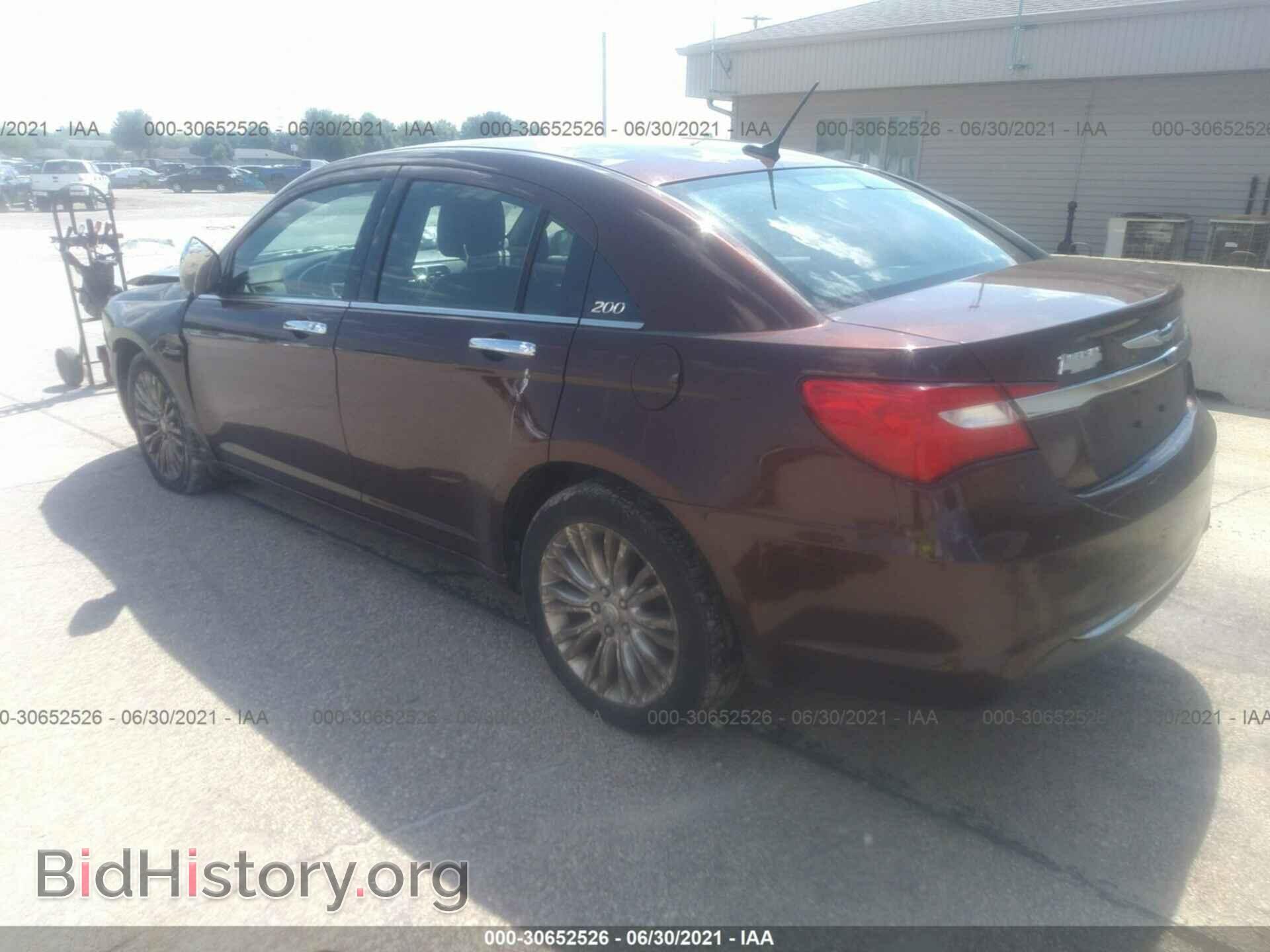 2012 CHRYSLER 200 - VIN: 1C3CCBCGXCN184433 - Фото 3