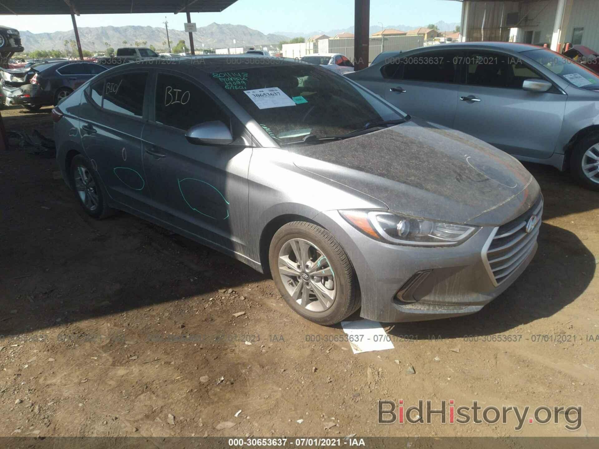 Photo KMHD84LF6JU633562 - HYUNDAI ELANTRA 2018