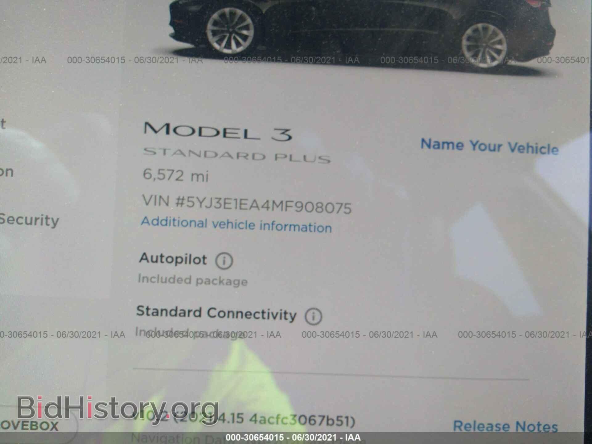 2021 TESLA MODEL 3 - VIN: 5YJ3E1EA4MF908075 - Photo 7