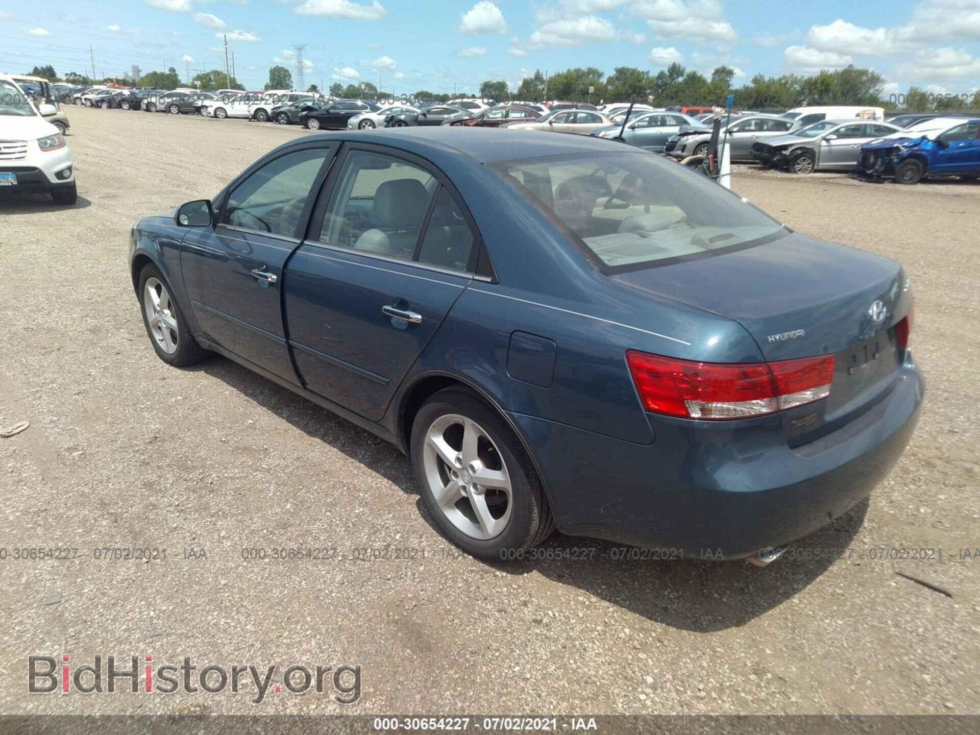 2006 HYUNDAI SONATA - VIN: 5NPEU46F76H043307 - Фото 3