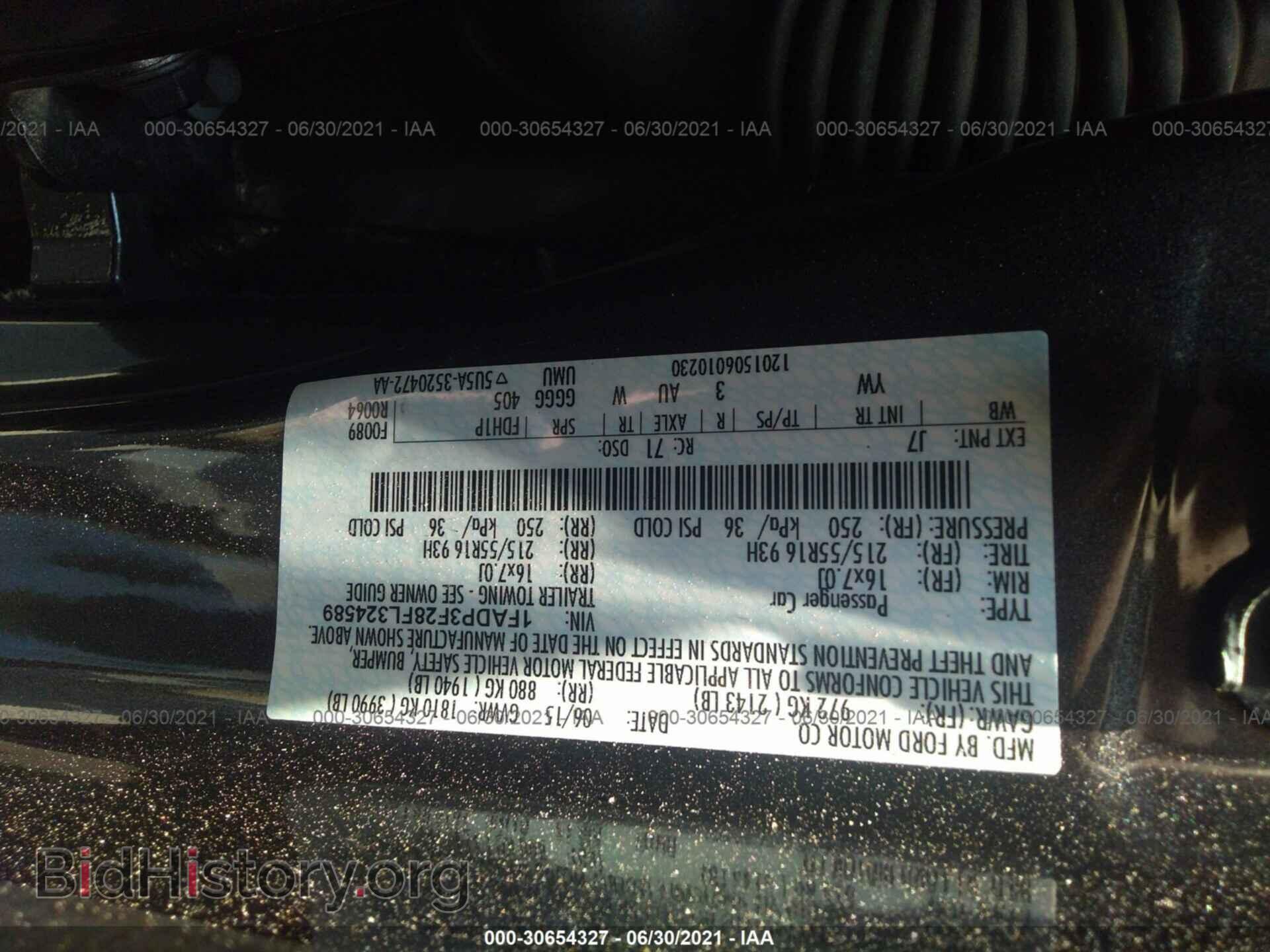 2015 FORD FOCUS - VIN: 1FADP3F28FL324589 - Фото 9