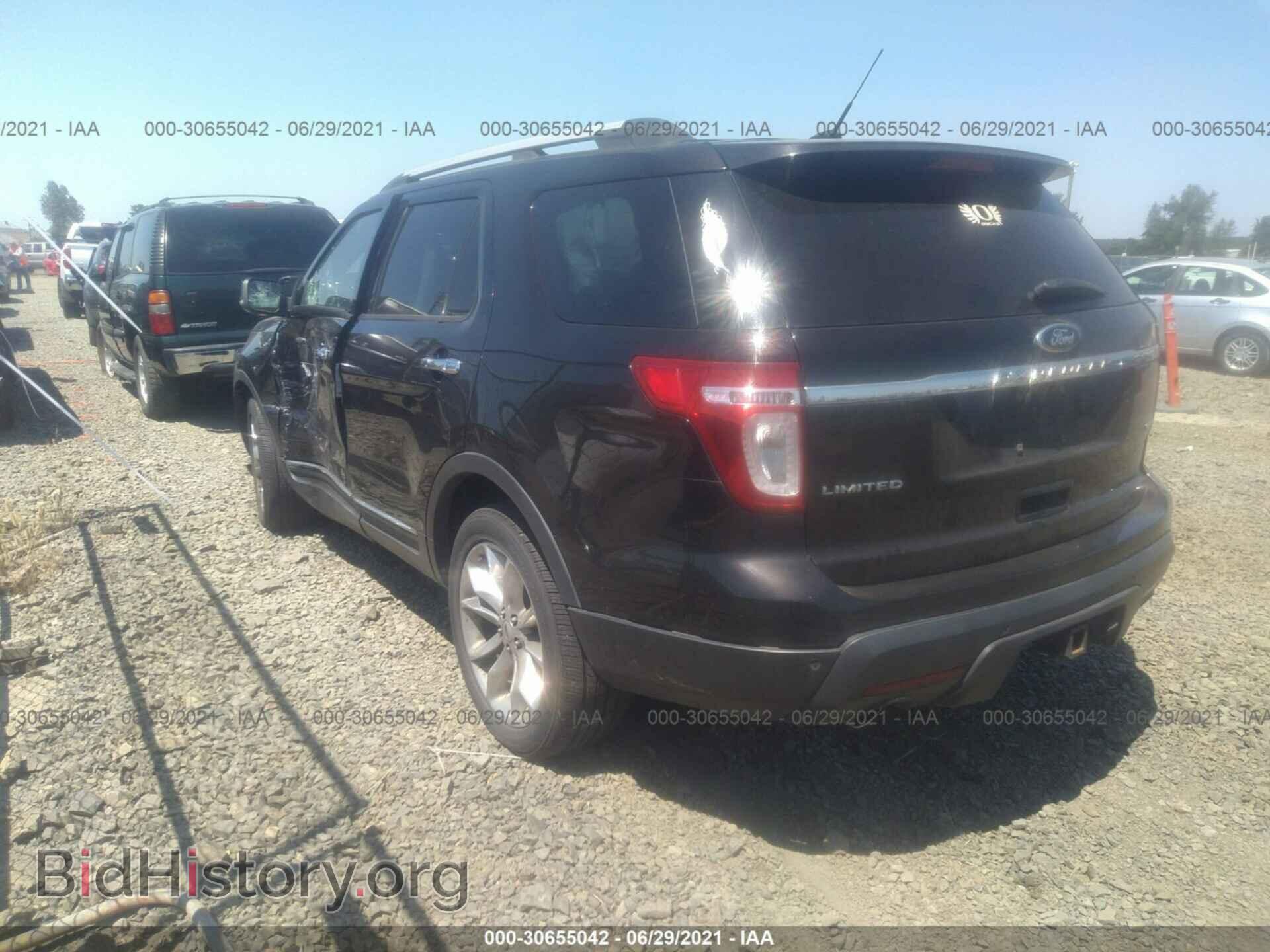 2013 FORD EXPLORER - VIN: 1FM5K8F83DGA34728 - Фото 3