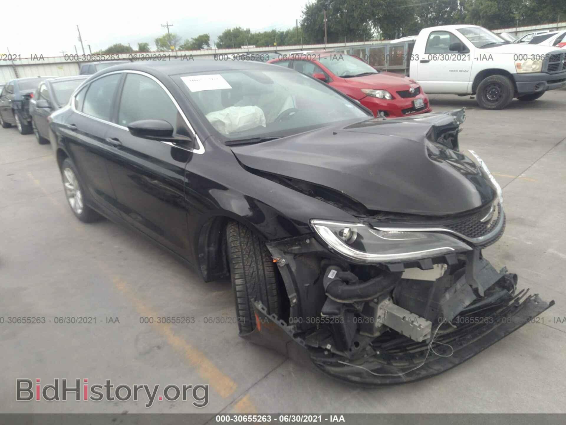 Фотография 1C3CCCFB3GN196323 - CHRYSLER 200 2016