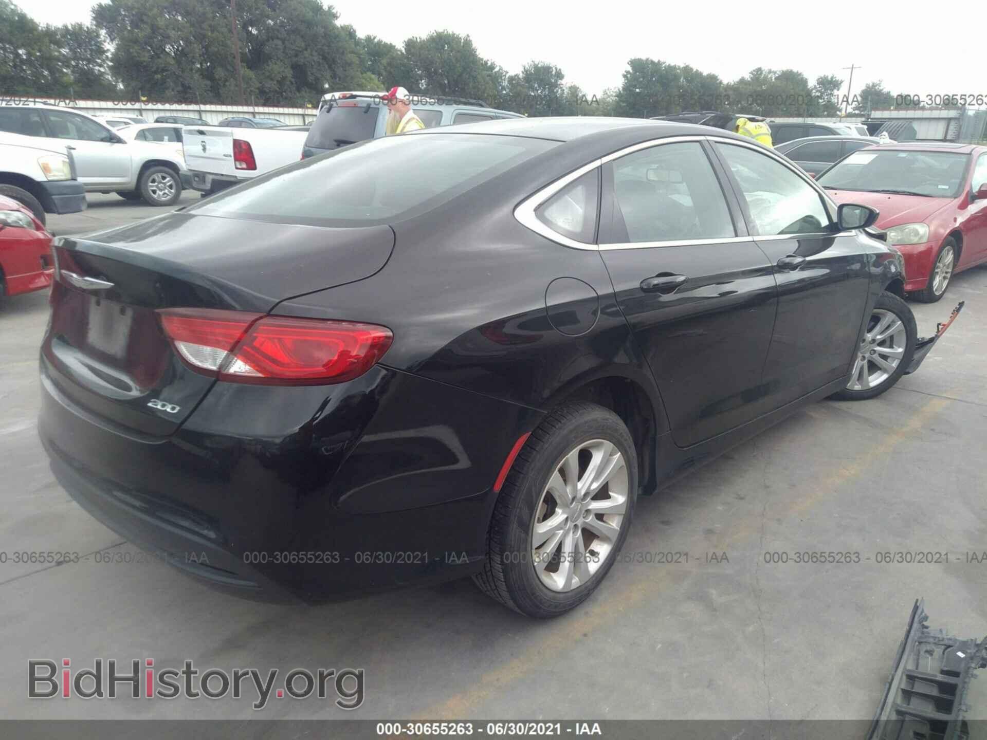 2016 CHRYSLER 200 - VIN: 1C3CCCFB3GN196323 - Фото 4
