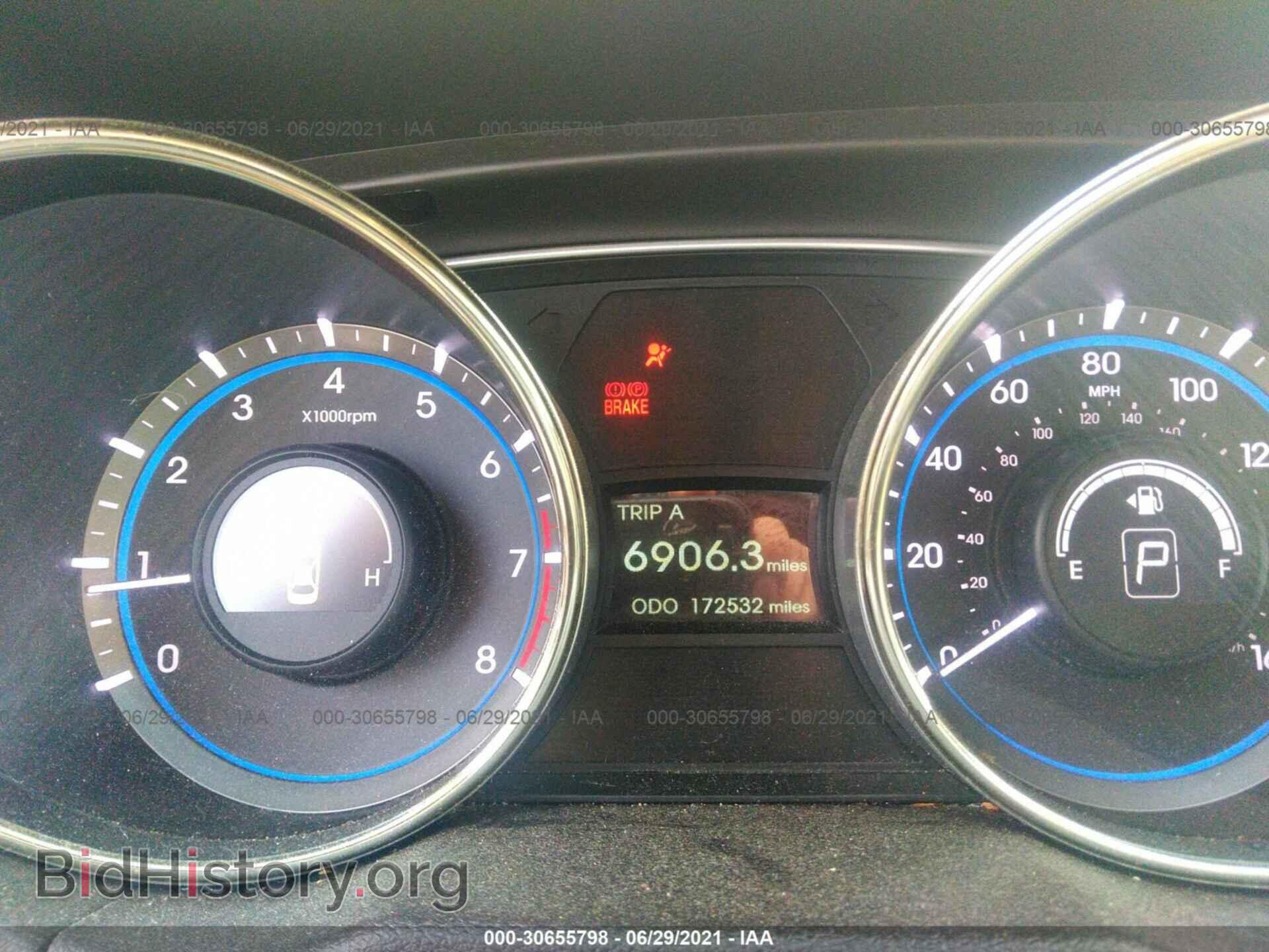 2012 HYUNDAI SONATA - VIN: 5NPEC4AB8CH455576 - Фото 7