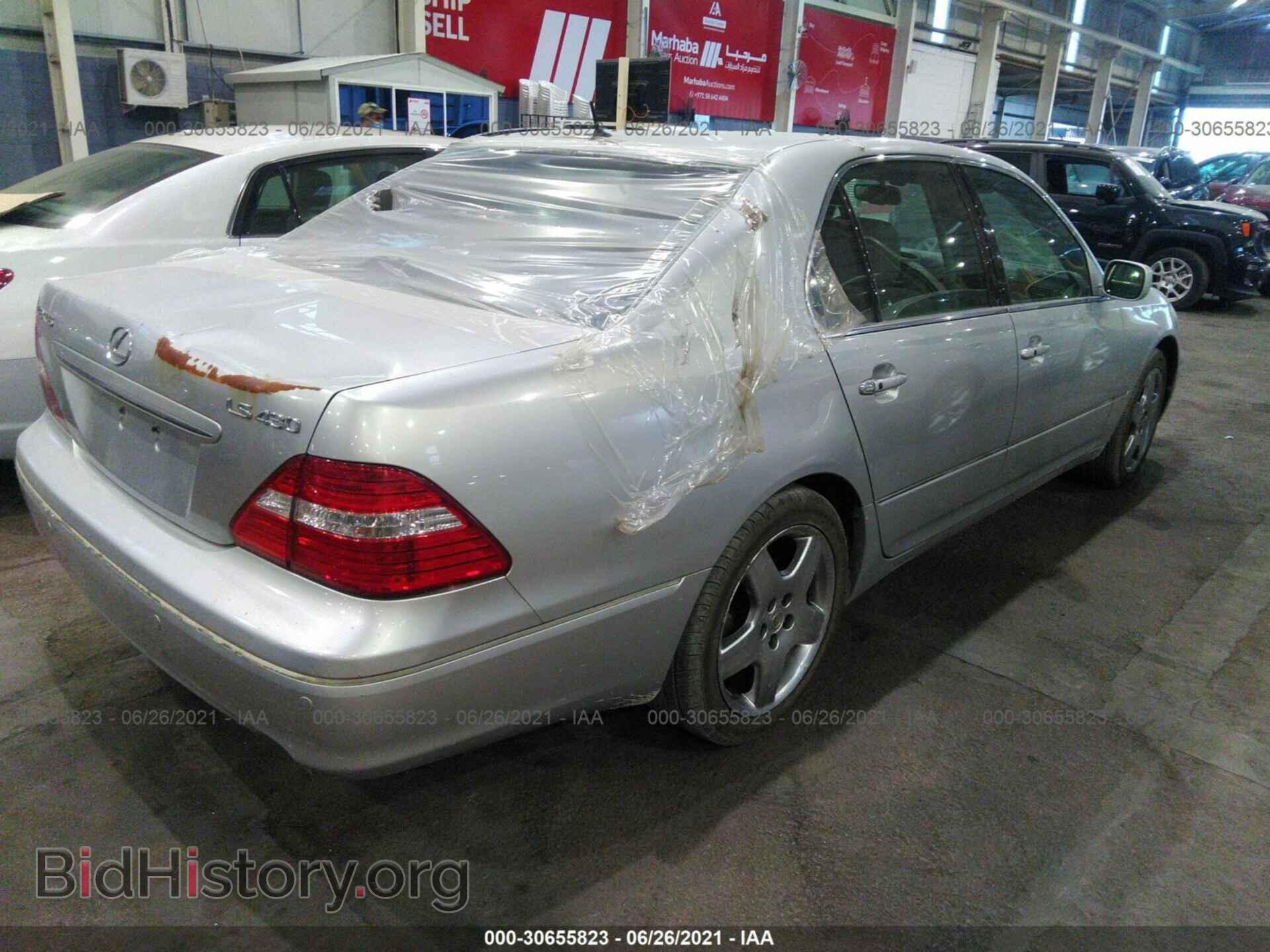 2006 LEXUS LS 430 - VIN: JTHBN36F365045855 - Фото 4