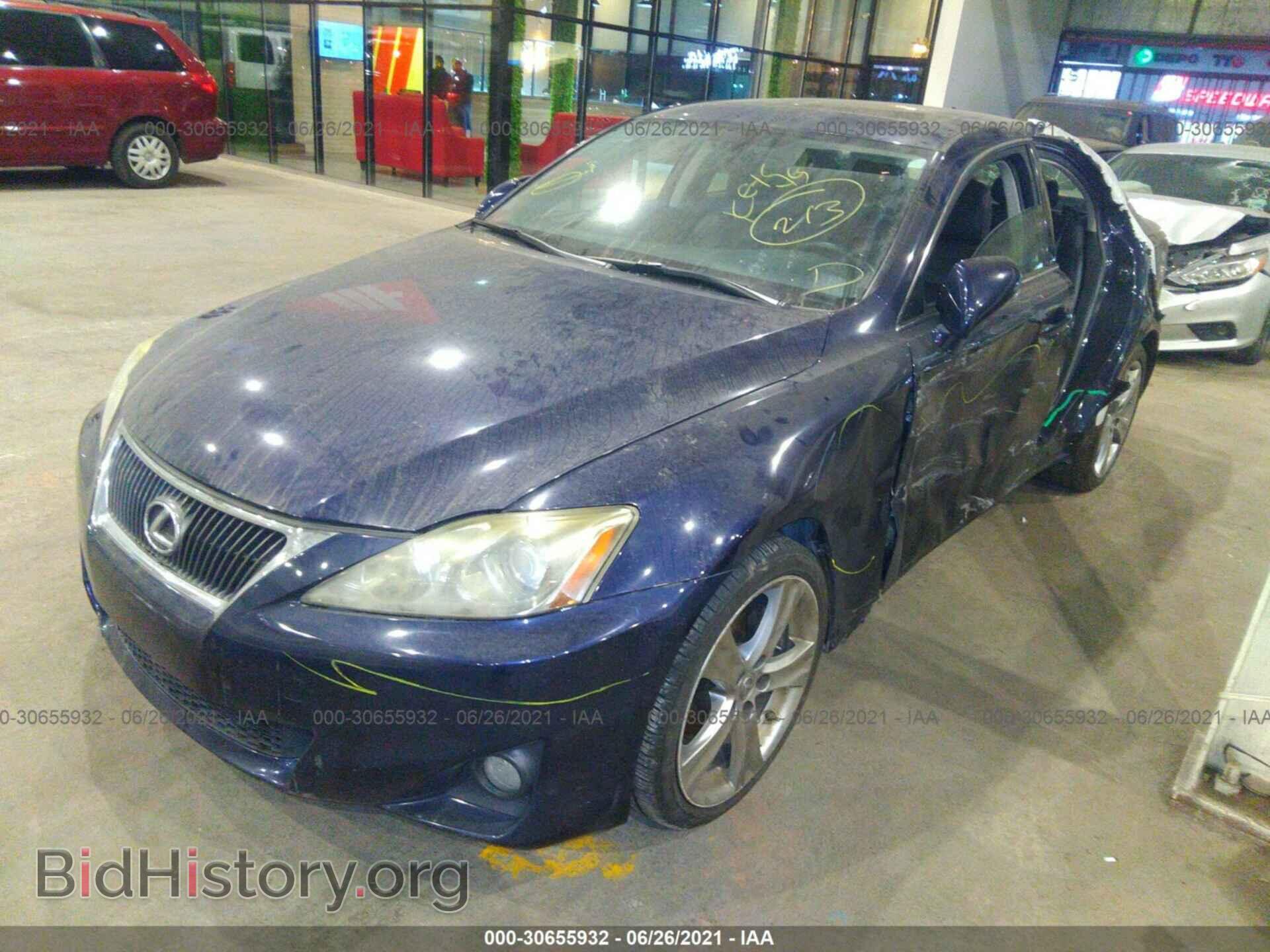 2011 LEXUS IS 250 - VIN: JTHBF5C20B2101160 - Фото 2