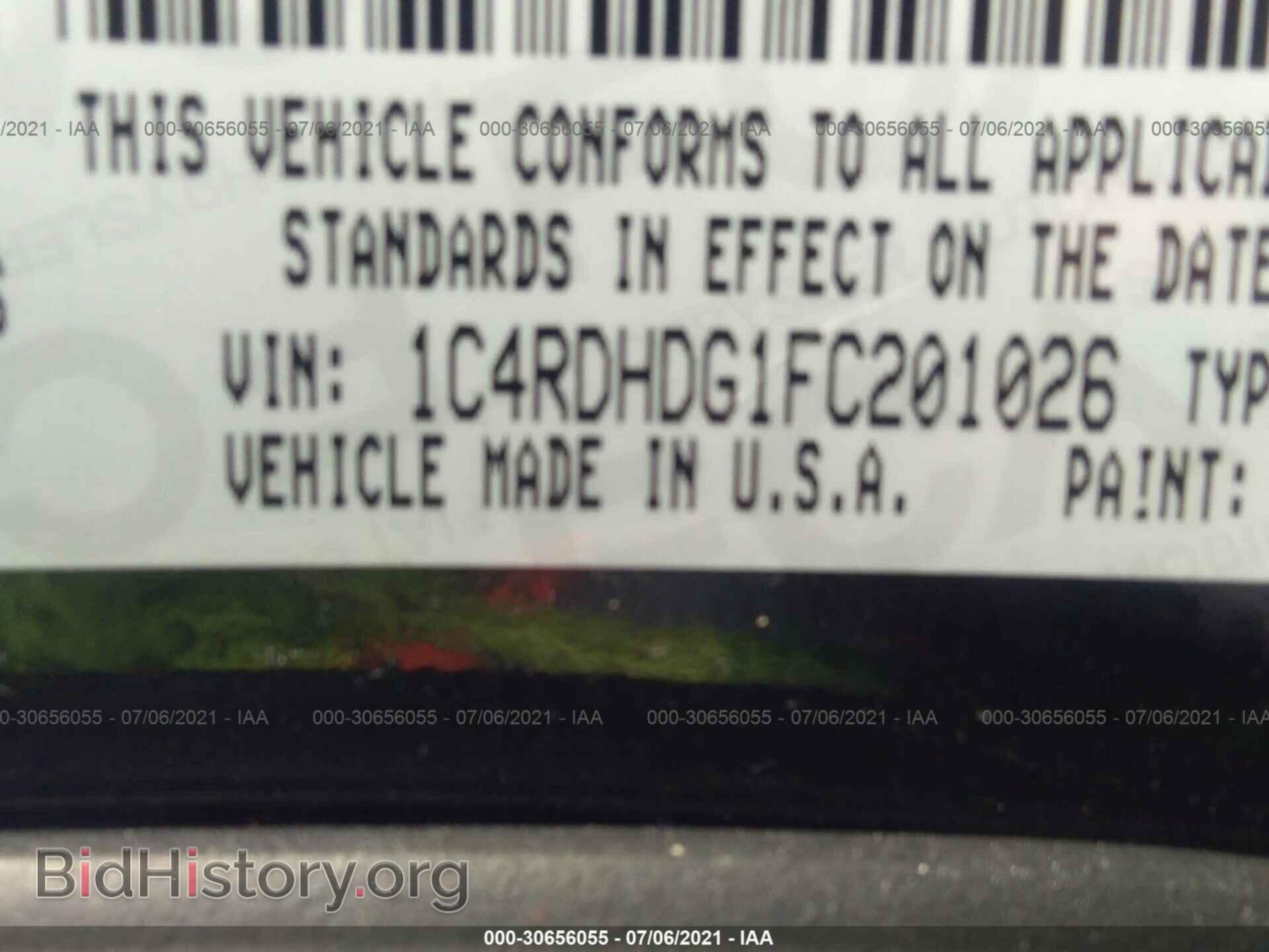 2015 DODGE DURANGO - VIN: 1C4RDHDG1FC201026 - Фото 9