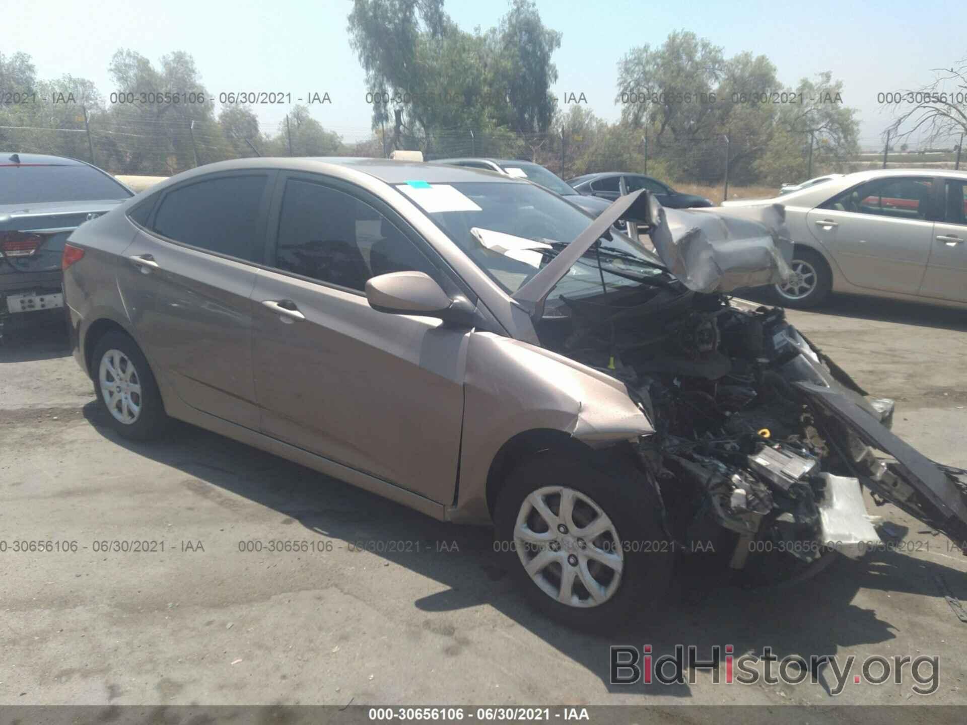 Photo KMHCT4AE1EU706329 - HYUNDAI ACCENT 2014