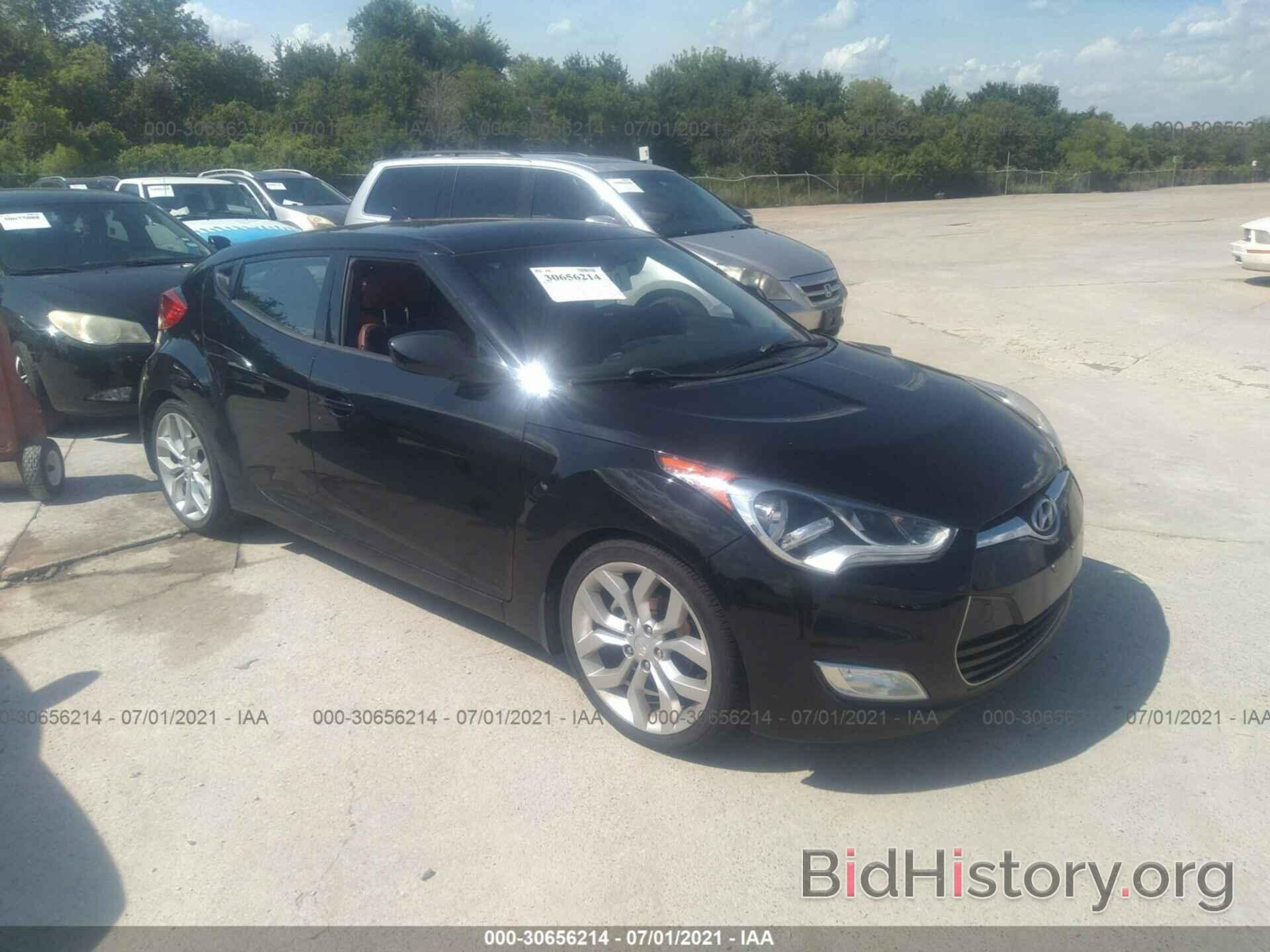 Photo KMHTC6AD1CU074626 - HYUNDAI VELOSTER 2012