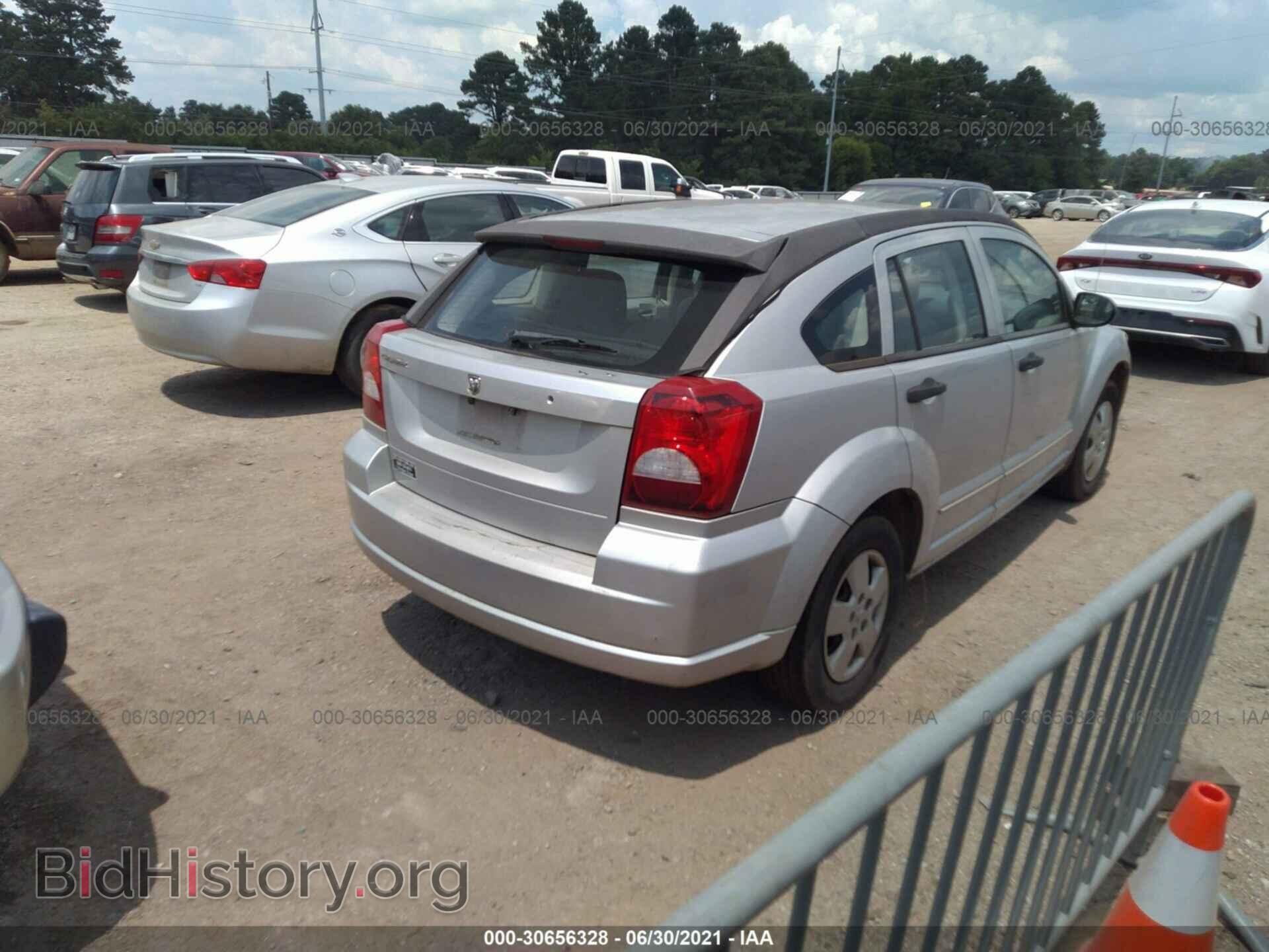 2007 DODGE CALIBER - VIN: 1B3HB28B57D182281 - Фото 4