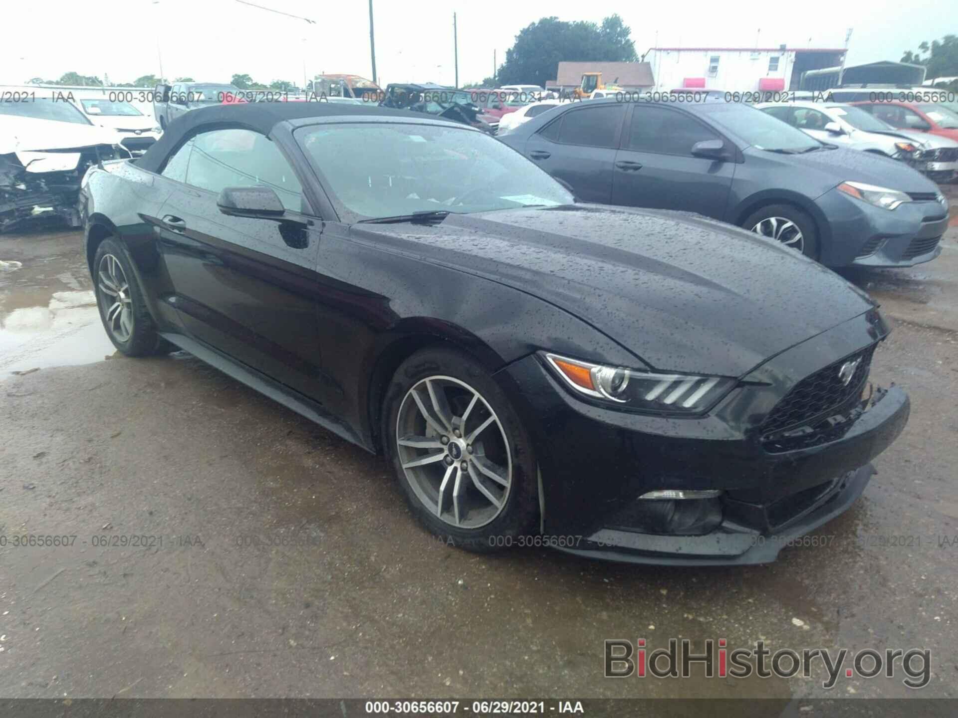 Photo 1FATP8UH6H5267283 - FORD MUSTANG 2017