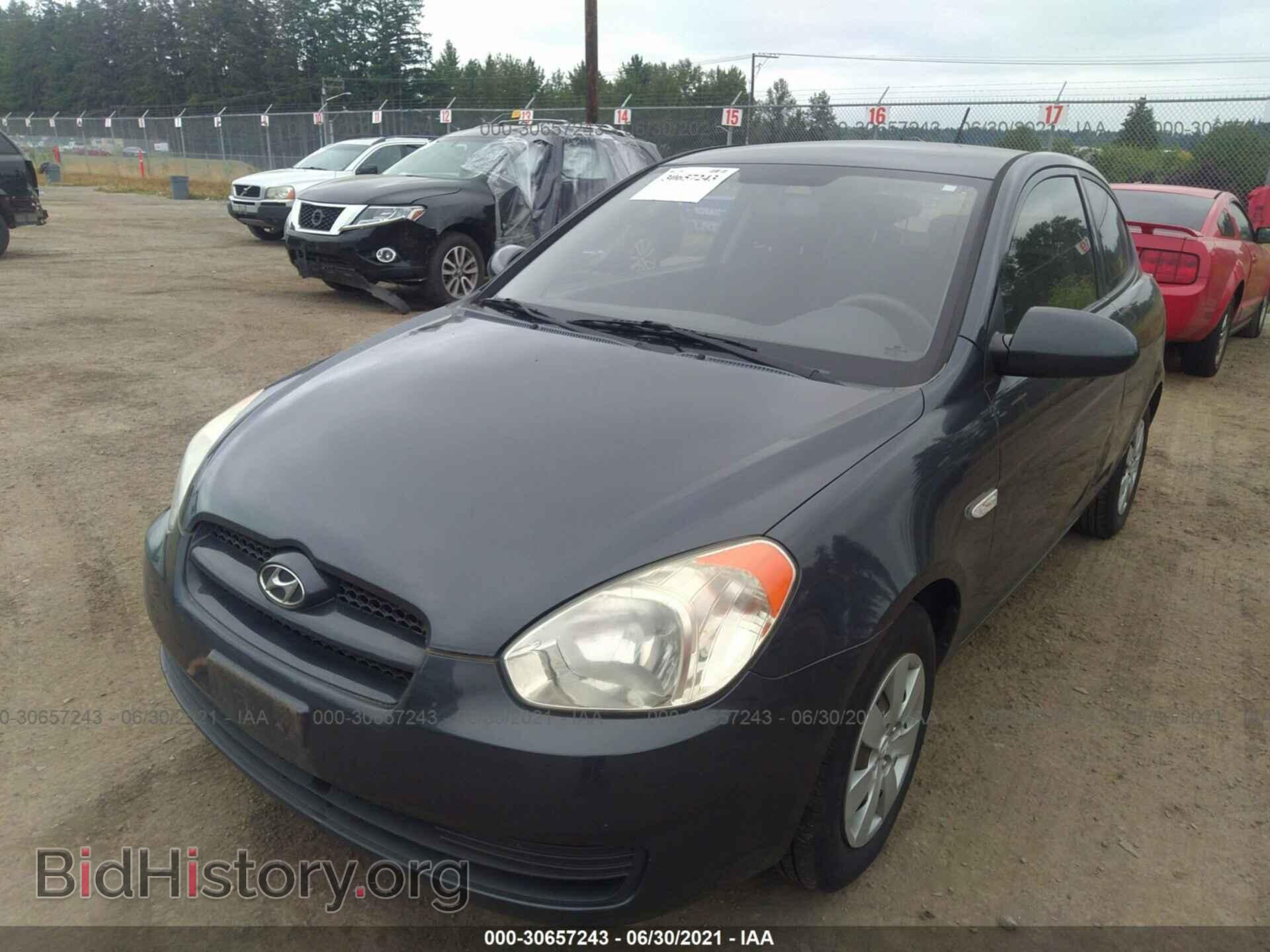 2008 HYUNDAI ACCENT - VIN: KMHCM36C28U103473 - Фото 2