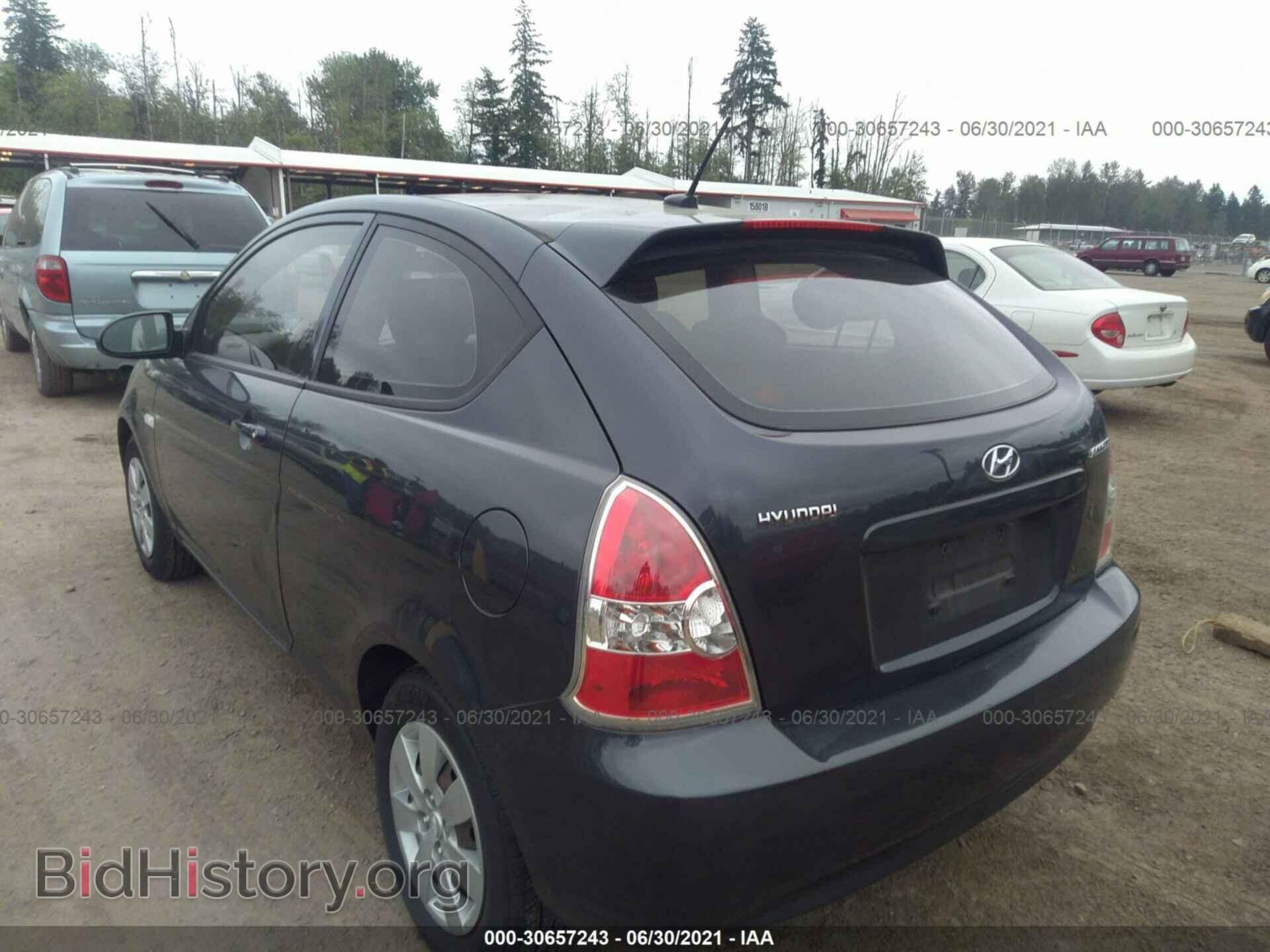 2008 HYUNDAI ACCENT - VIN: KMHCM36C28U103473 - Фото 3