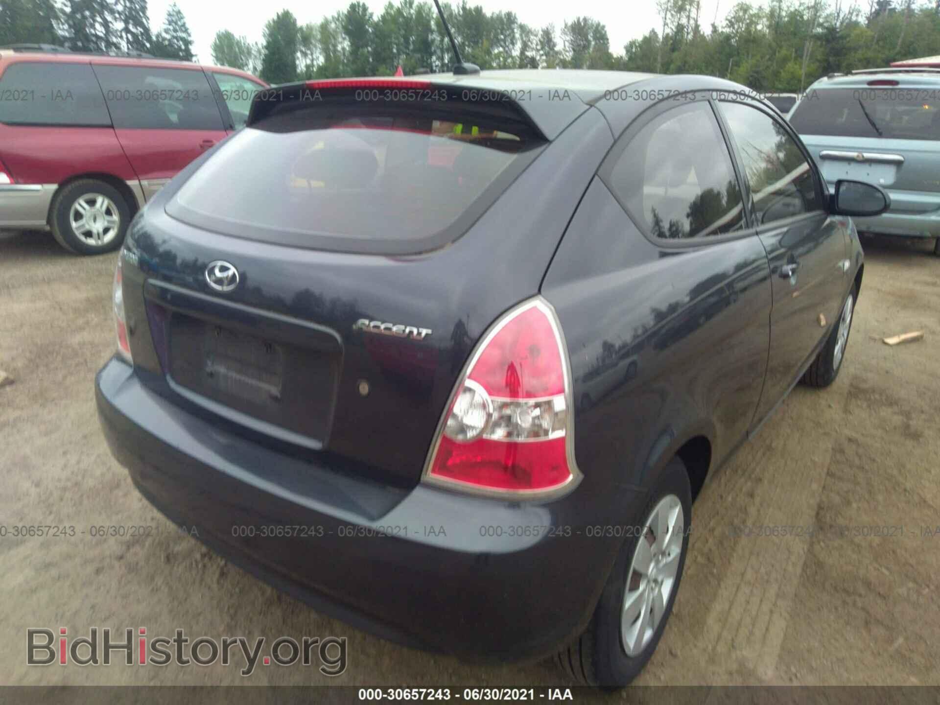 2008 HYUNDAI ACCENT - VIN: KMHCM36C28U103473 - Фото 4