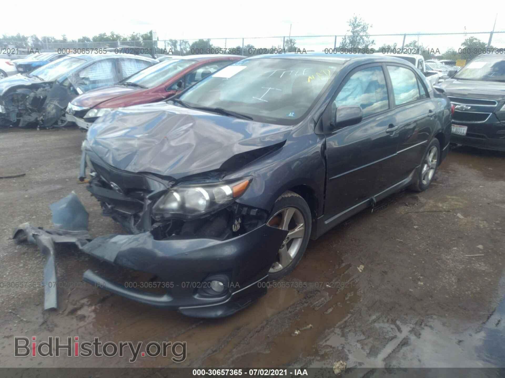 2011 TOYOTA COROLLA - VIN: 2T1BU4EE2BC613691 - Фото 2