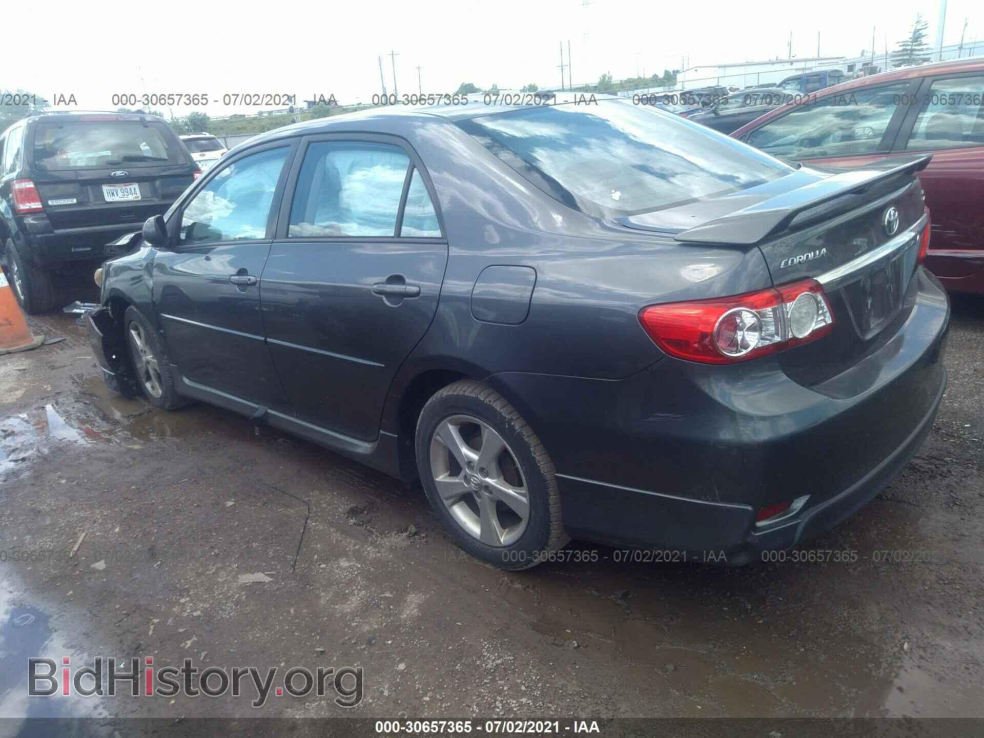 2011 TOYOTA COROLLA - VIN: 2T1BU4EE2BC613691 - Фото 3