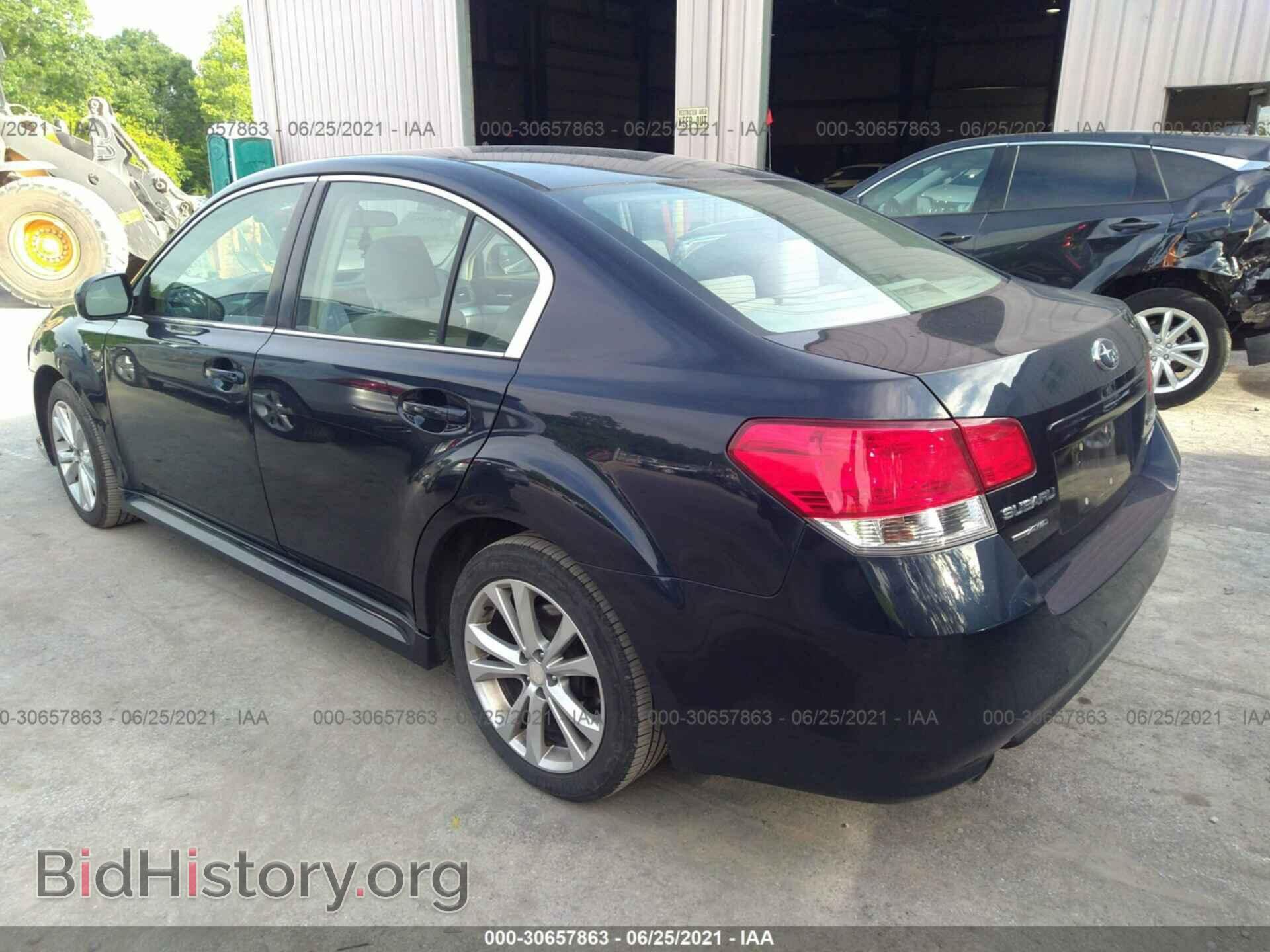 2013 SUBARU LEGACY - VIN: 4S3BMBC64D3046590 - Фото 3