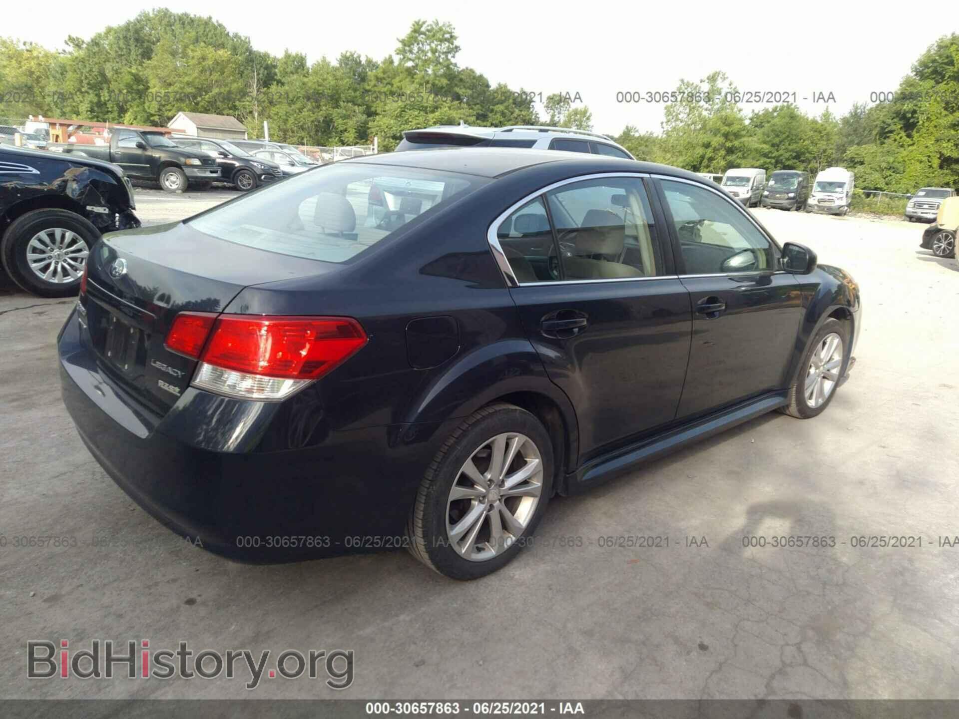 2013 SUBARU LEGACY - VIN: 4S3BMBC64D3046590 - Фото 4