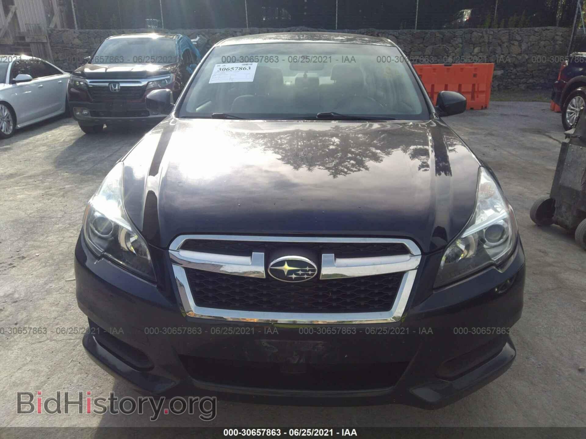 2013 SUBARU LEGACY - VIN: 4S3BMBC64D3046590 - Фото 6