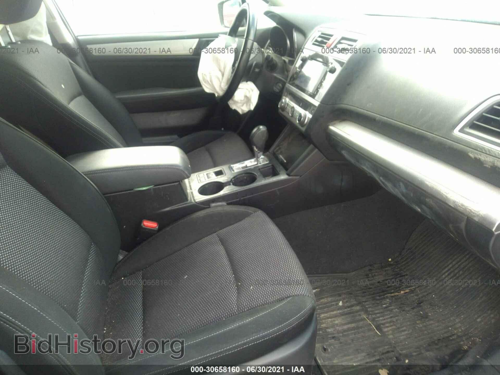 2016 SUBARU OUTBACK - VIN: 4S4BSAHC4G3246044 - Фото 5