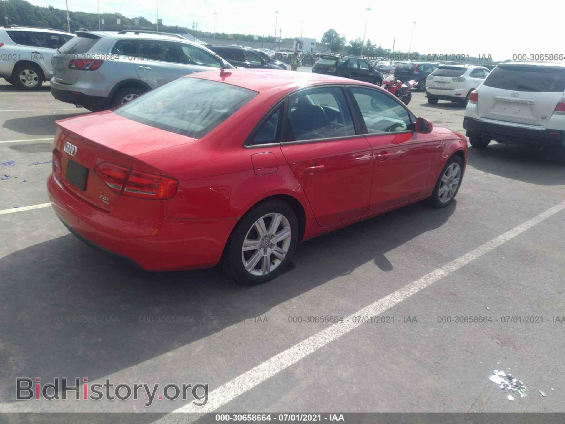 2010 AUDI A4 - VIN: WAUBFAFL1AN006342 - Фото 4