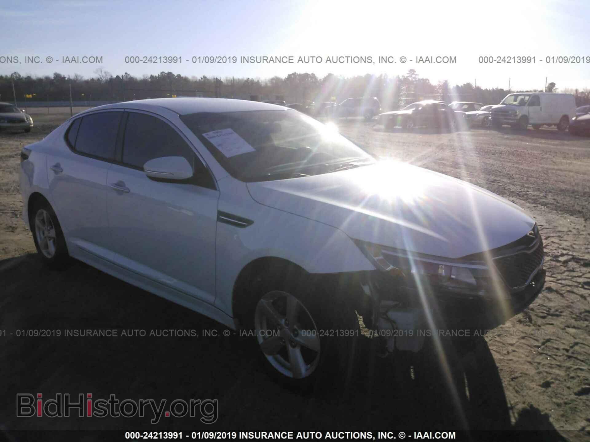 Фотография KNAGM4A76E5472085 - KIA OPTIMA 2014