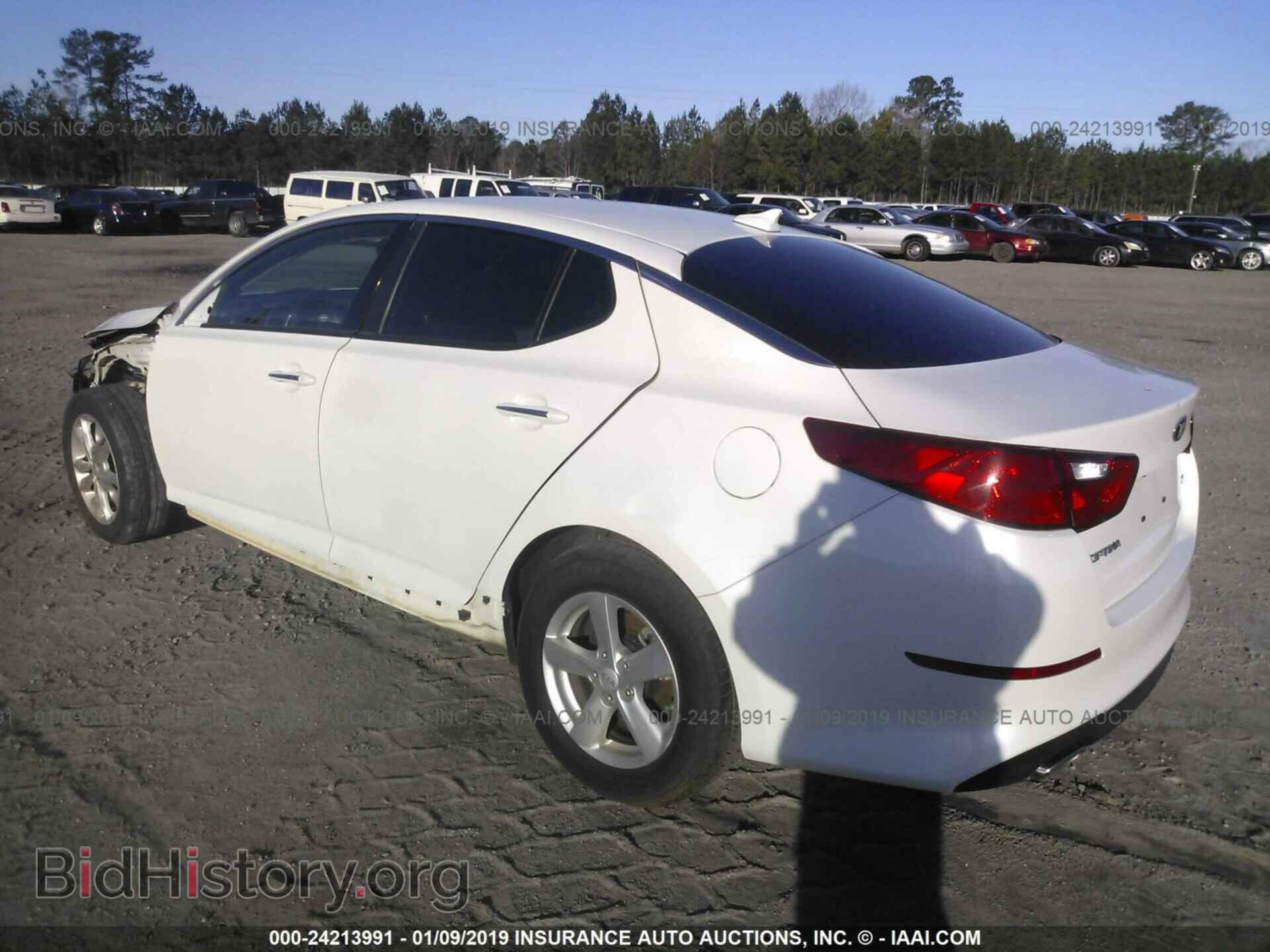 2014 KIA OPTIMA - VIN: KNAGM4A76E5472085 - Фото 3