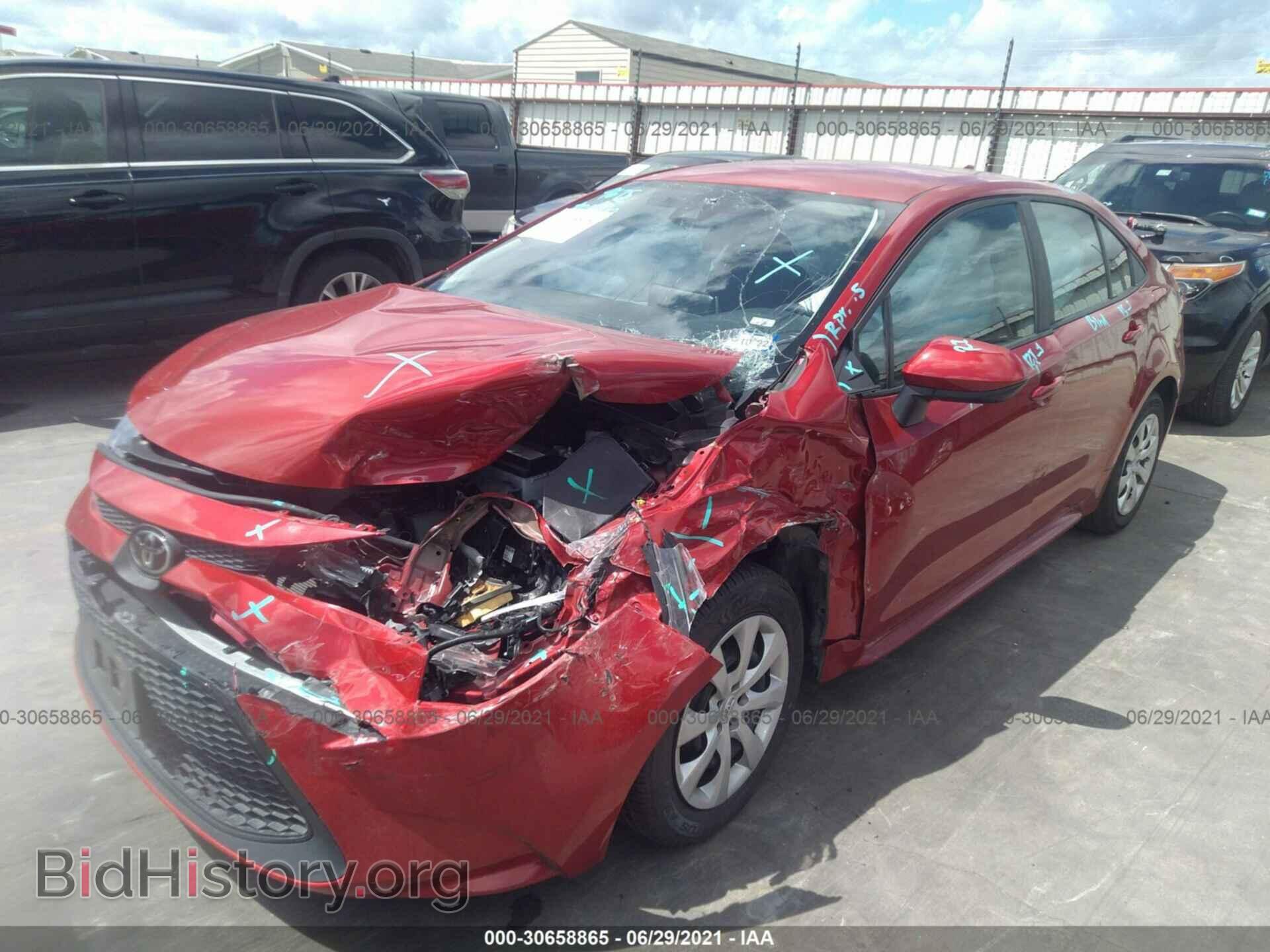 2021 TOYOTA COROLLA - VIN: 5YFEPMAE3MP182887 - Фото 2