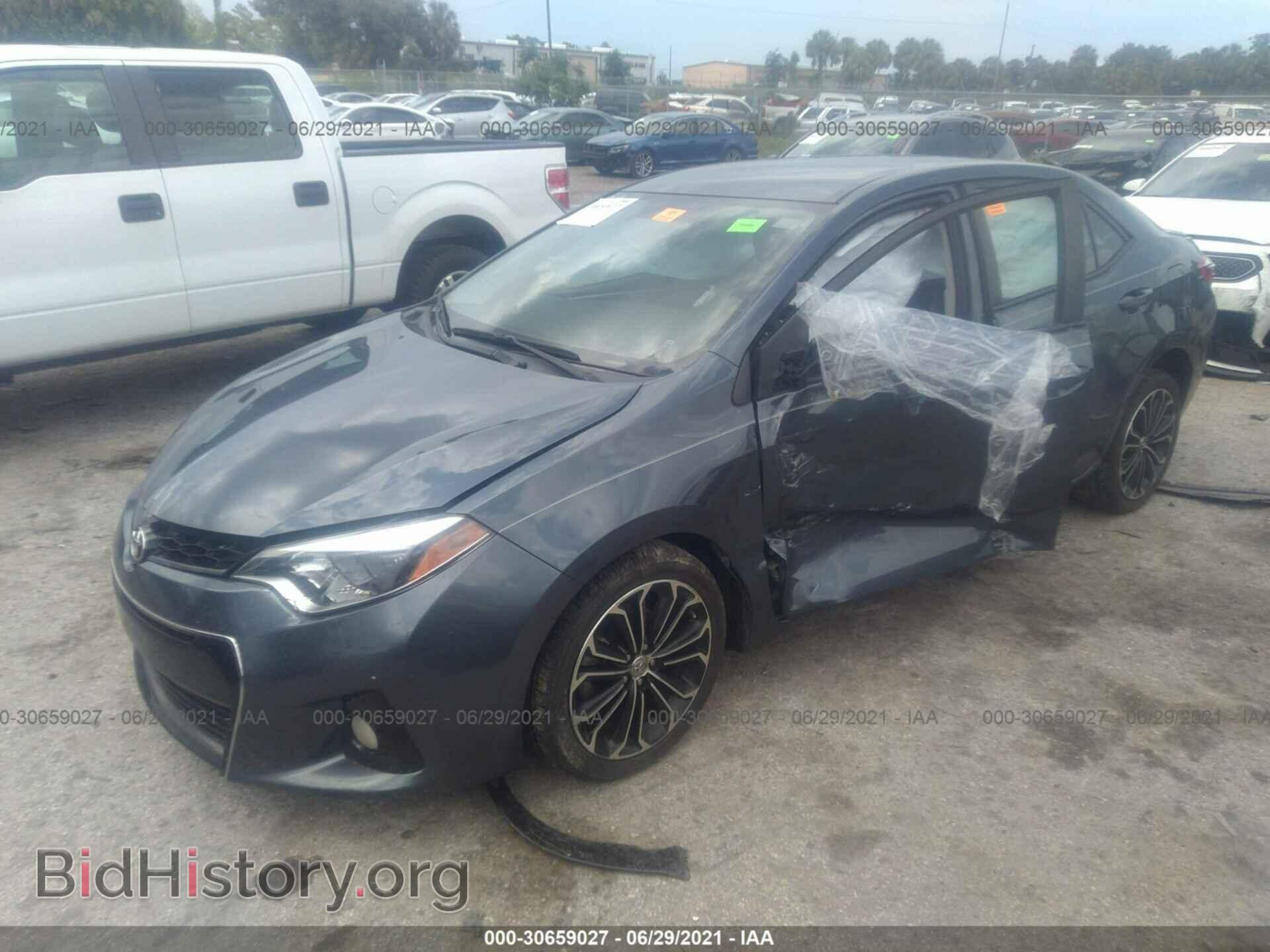2015 TOYOTA COROLLA - VIN: 2T1BURHE1FC307838 - Photo 2