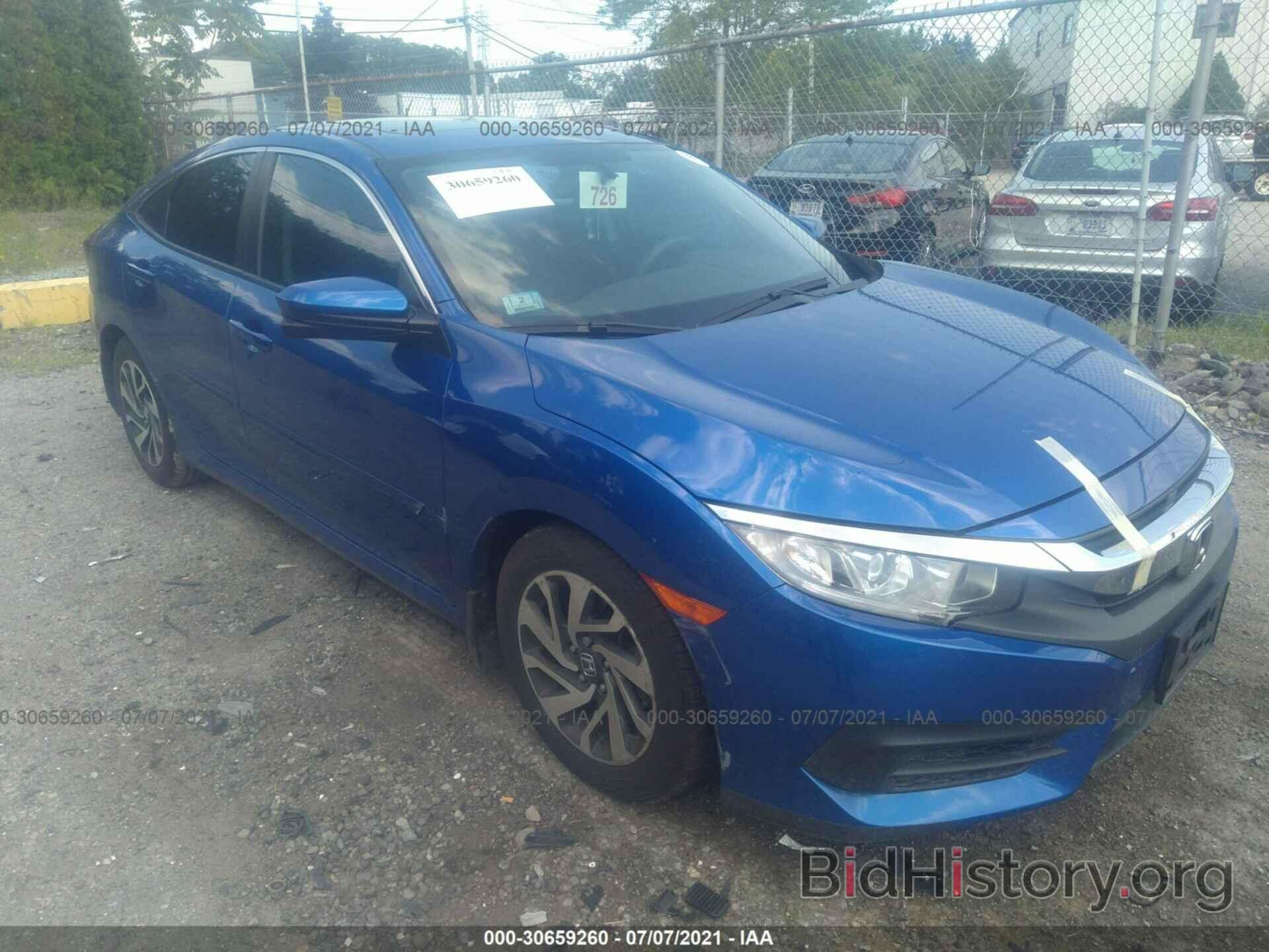 Photo 19XFC2F72GE221814 - HONDA CIVIC SEDAN 2016